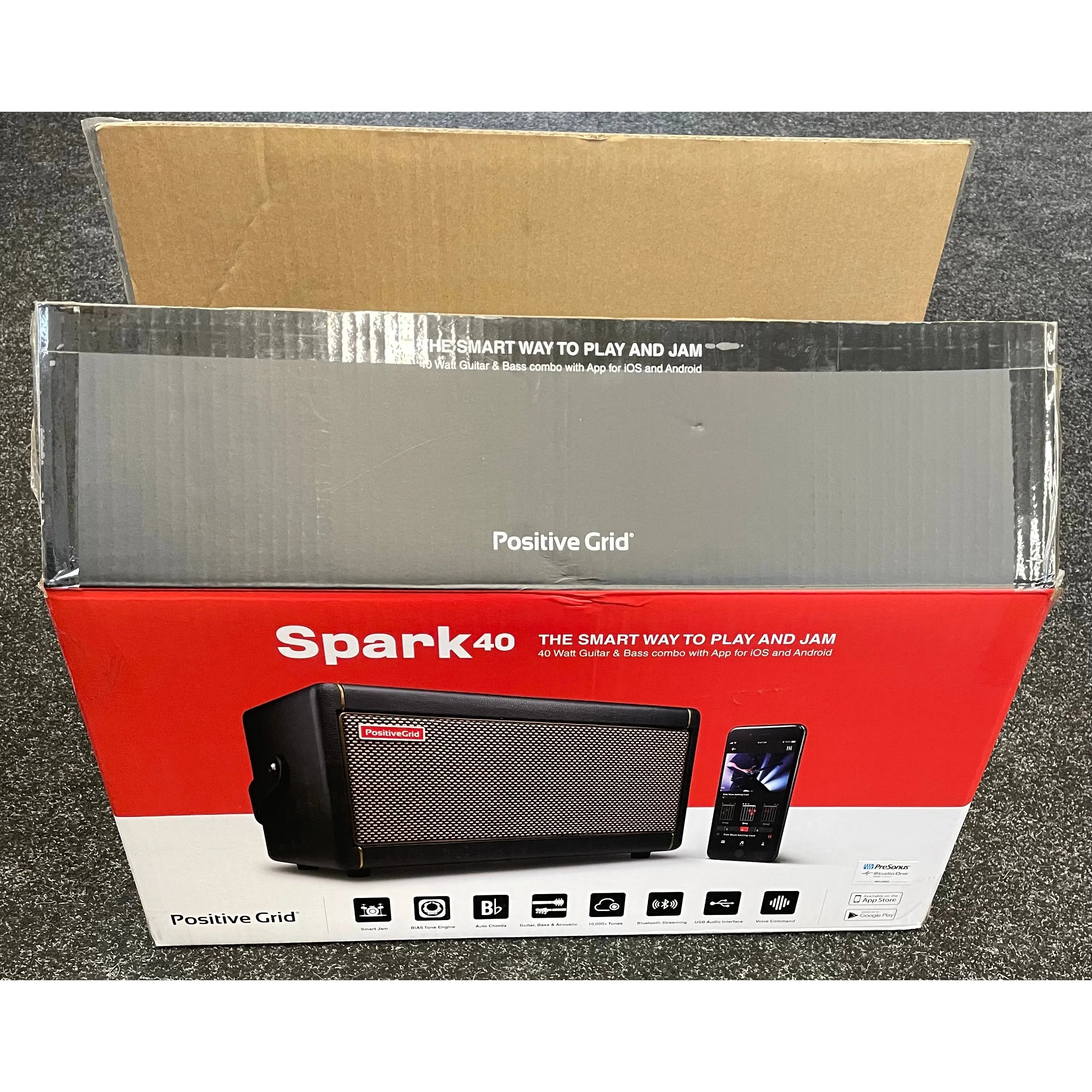 Positive Grid Spark 40 Modelling Amplifier For Guitar Pre-Owned
