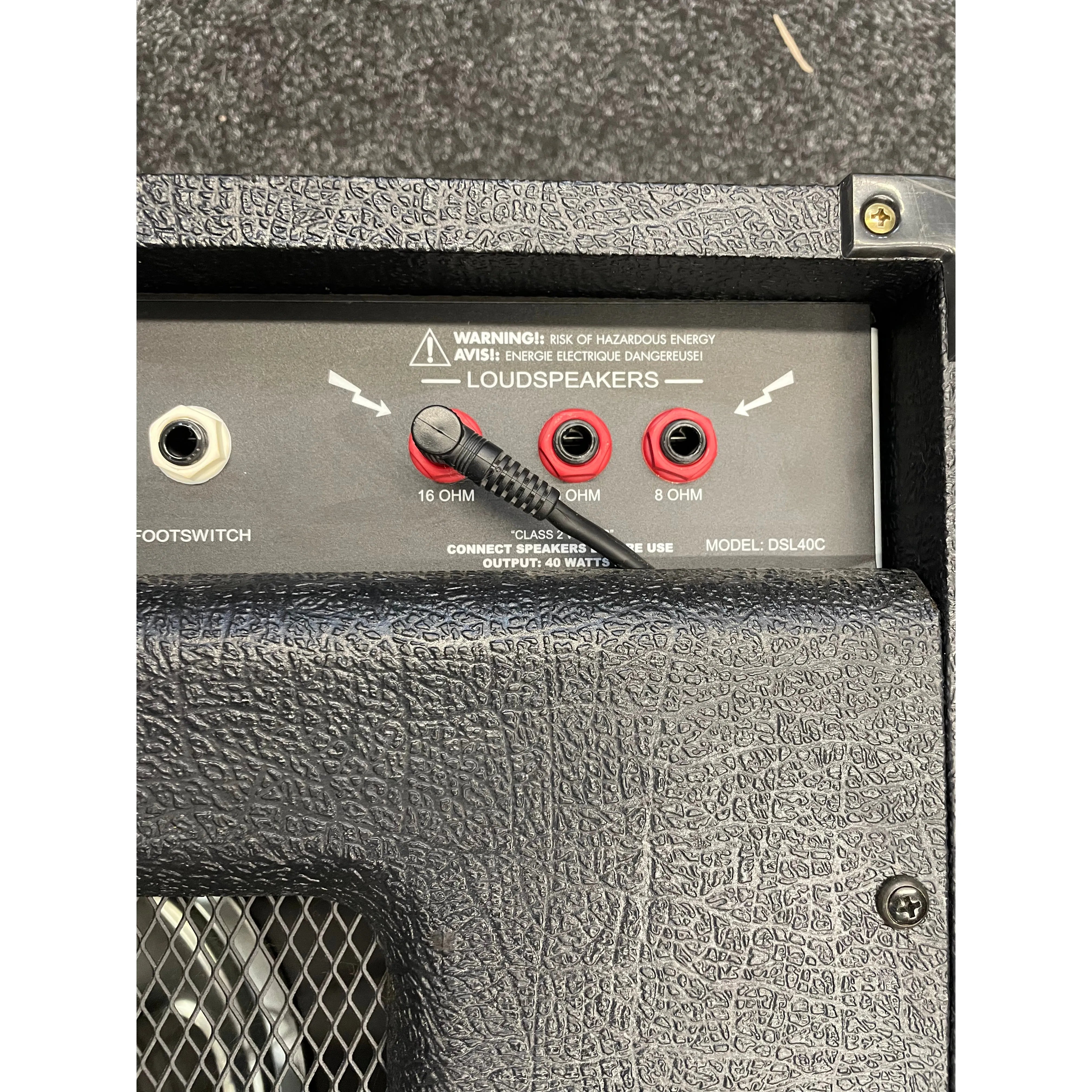 Marshall DSL40C 2-Channel 40-Watt 1x12" Guitar Valve Combo Amplifier Pre-Owned