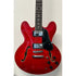 Musoo Electric Semi-Hollow Guitar in Red - Pre-Owned