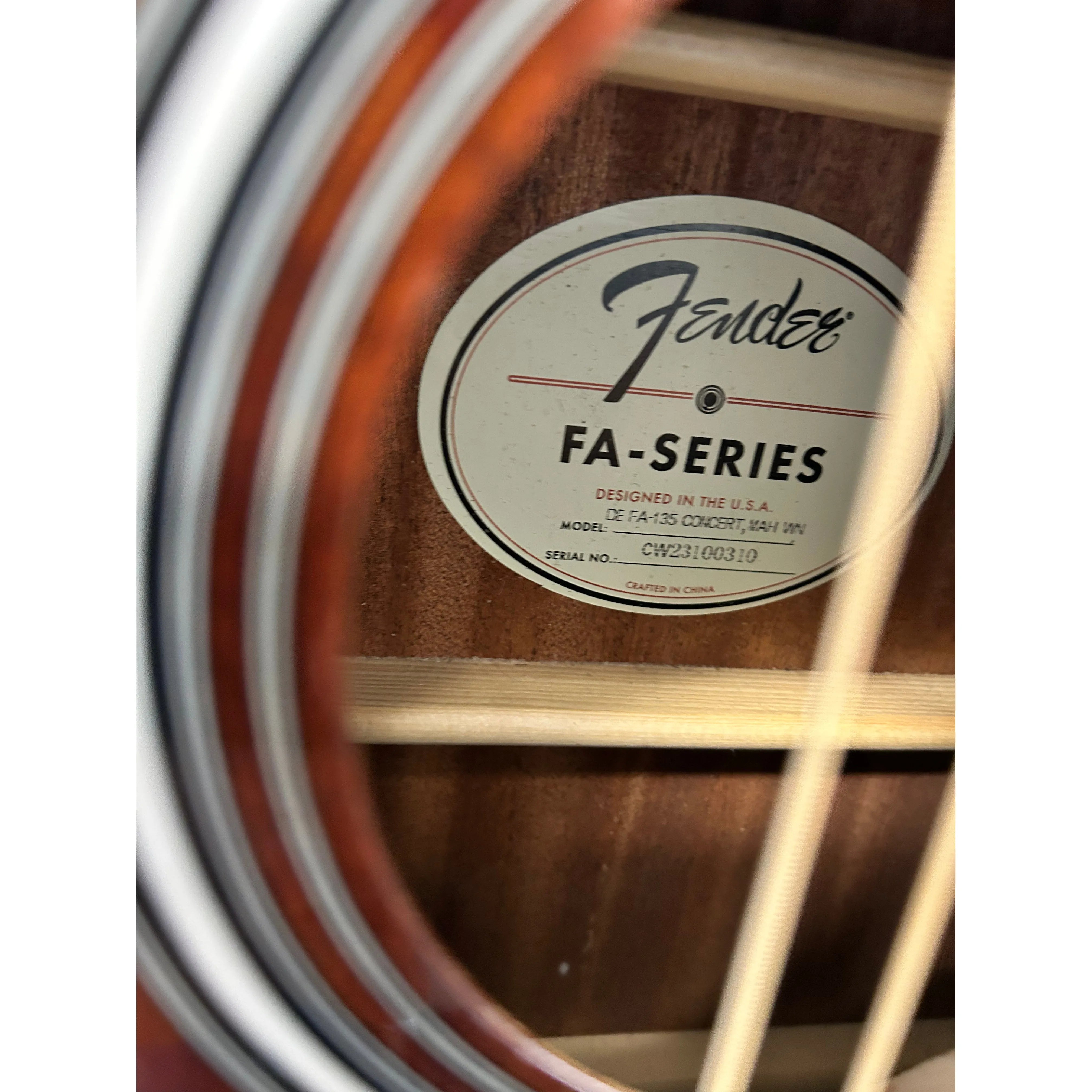 Fender FA-135 Acoustic Guitar - Pre-Owned