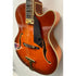 Farida FA-17-SP-FP Archtop Jazz Guitar in Orange with Hardcase Pre-Owned