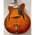 Farida FA-17-SP-FP Archtop Jazz Guitar in Orange with Hardcase Pre-Owned