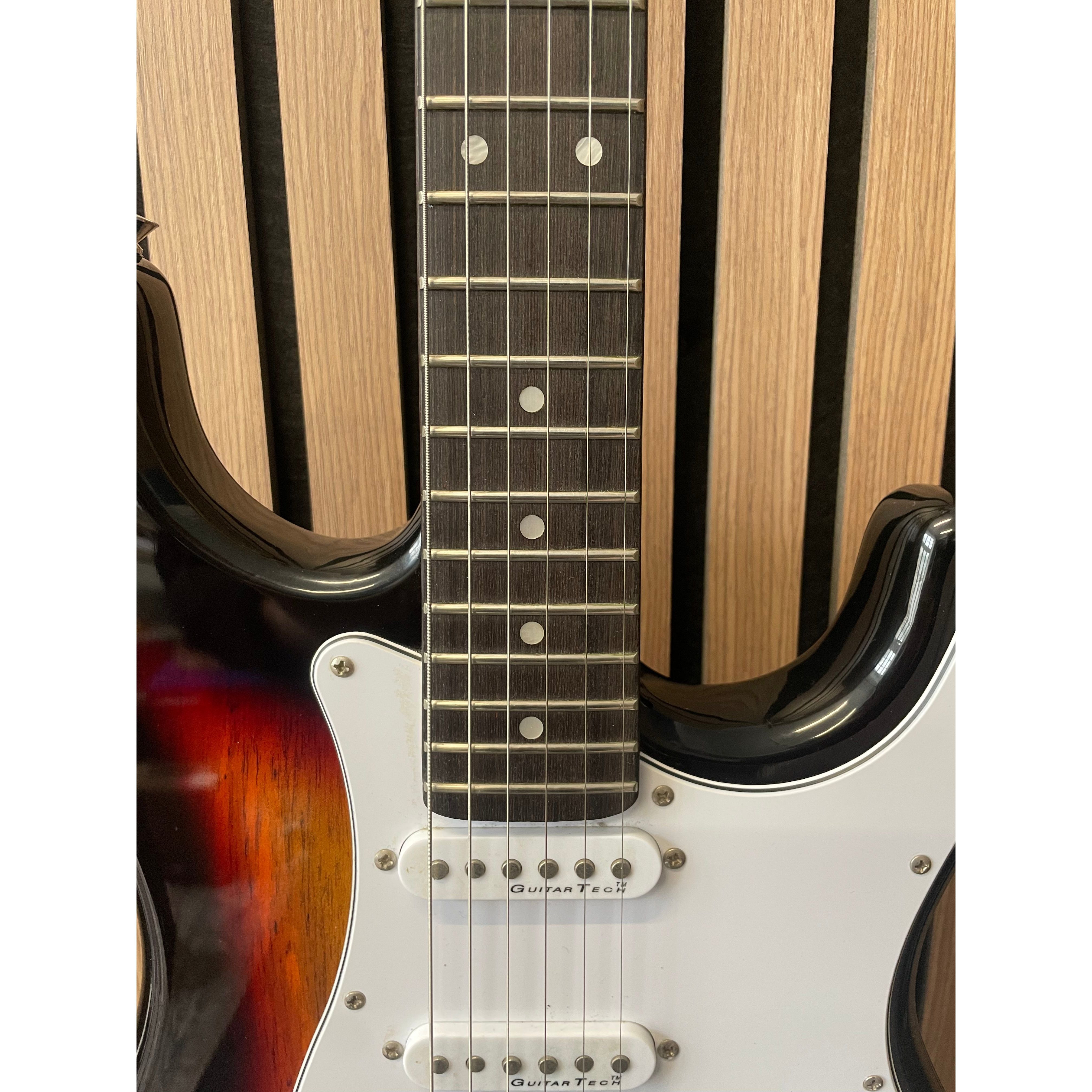 Encore Blaster Strat-Style Electric Guitar in Sunburst with Gigbag Pre-Owned