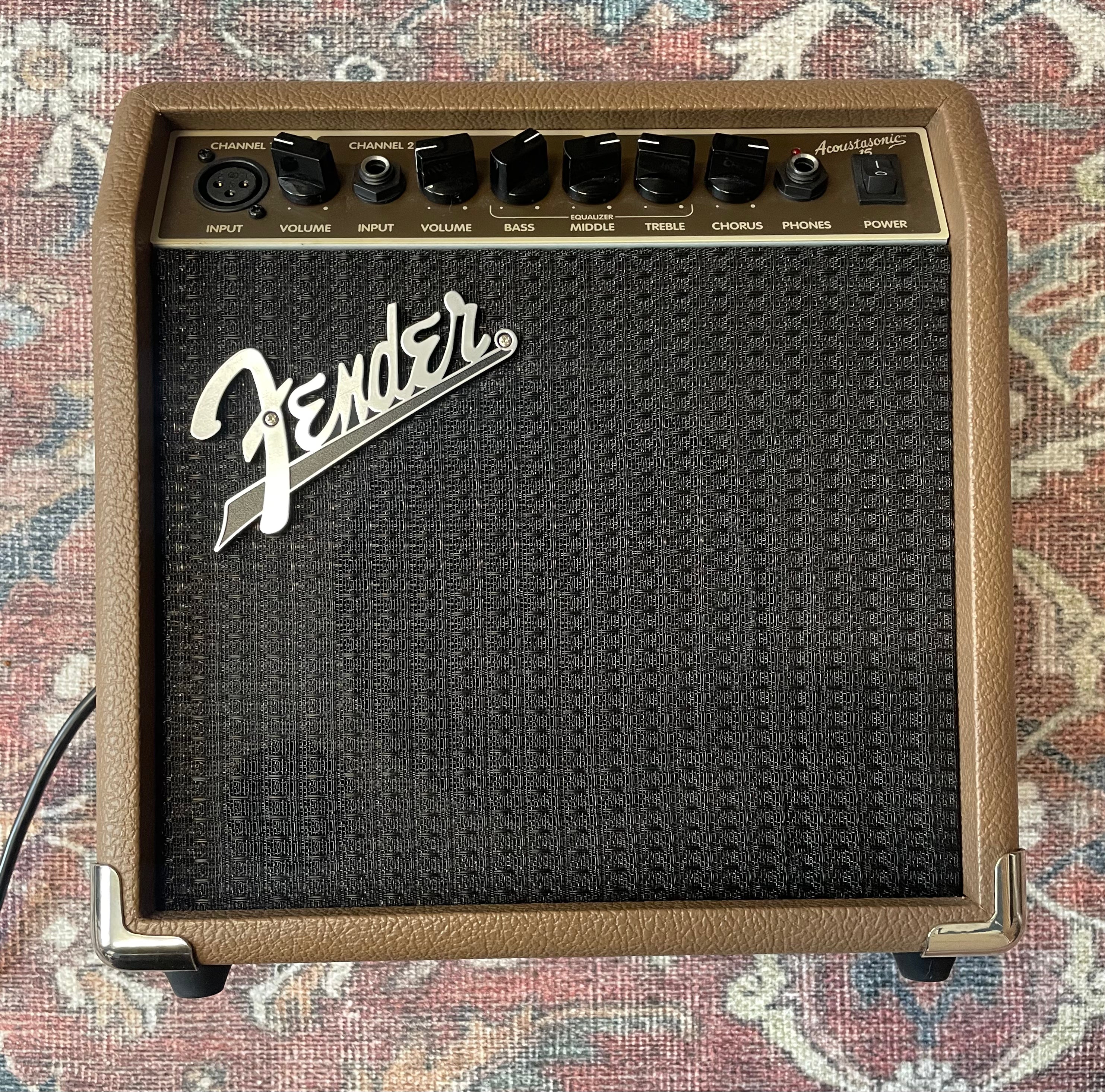 Fender Acoustasonic 15 Acoustic Guitar Amplifier Pre-Owned