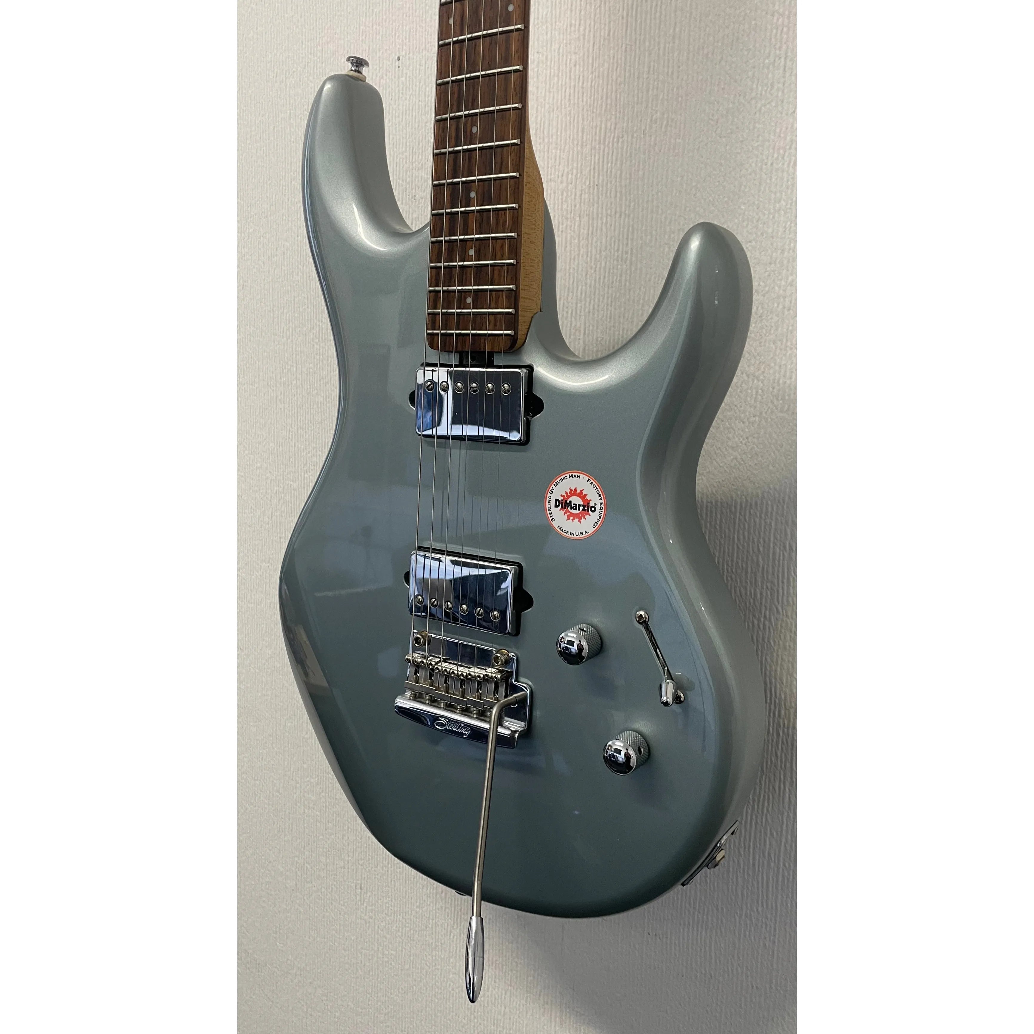 Sterling by Musicman LK100D Luke Blue Electric Guitar with Gigbag Pre-Owned