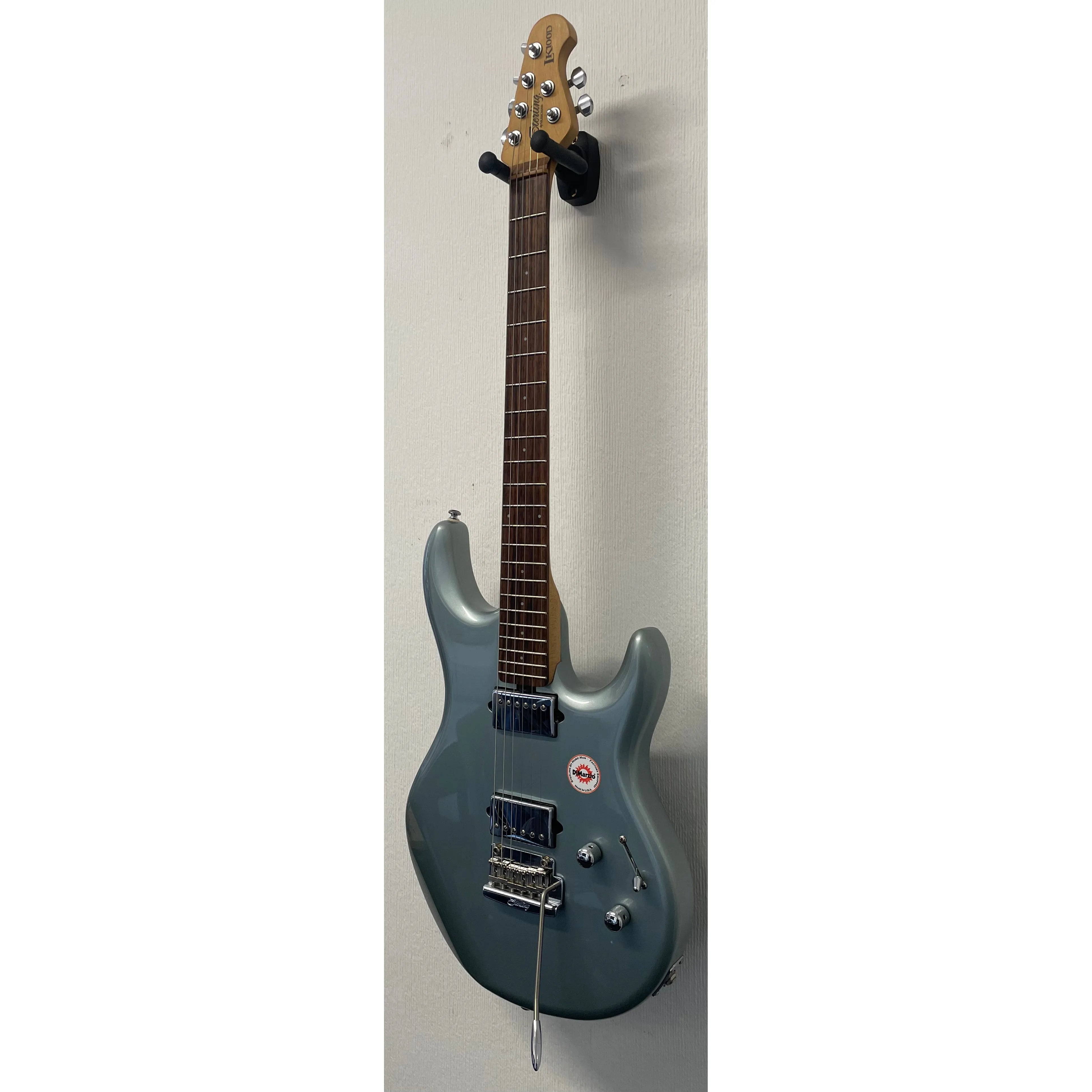 Sterling by Musicman LK100D Luke Blue Electric Guitar with Gigbag Pre-Owned