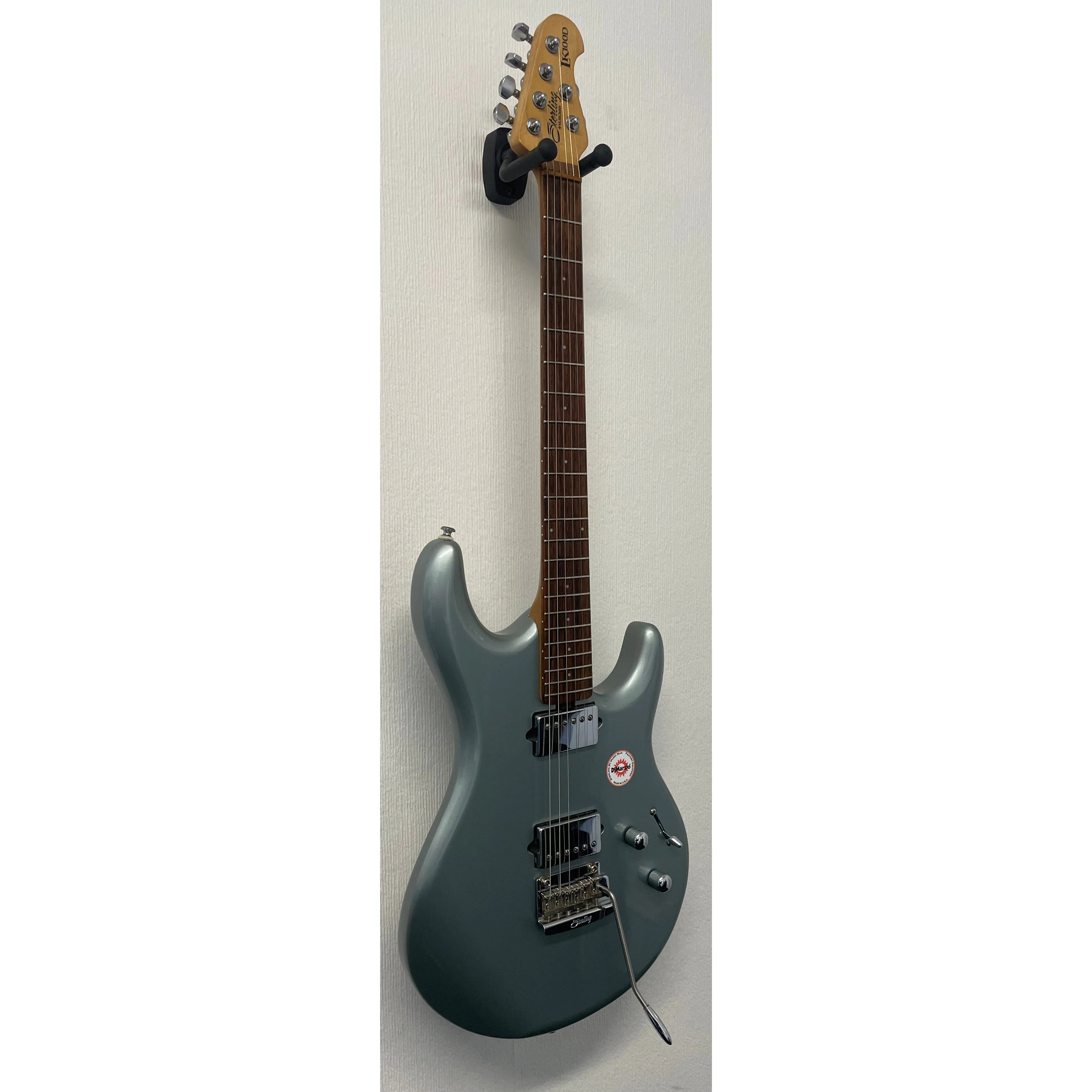 Sterling by Musicman LK100D Luke Blue Electric Guitar with Gigbag Pre-Owned