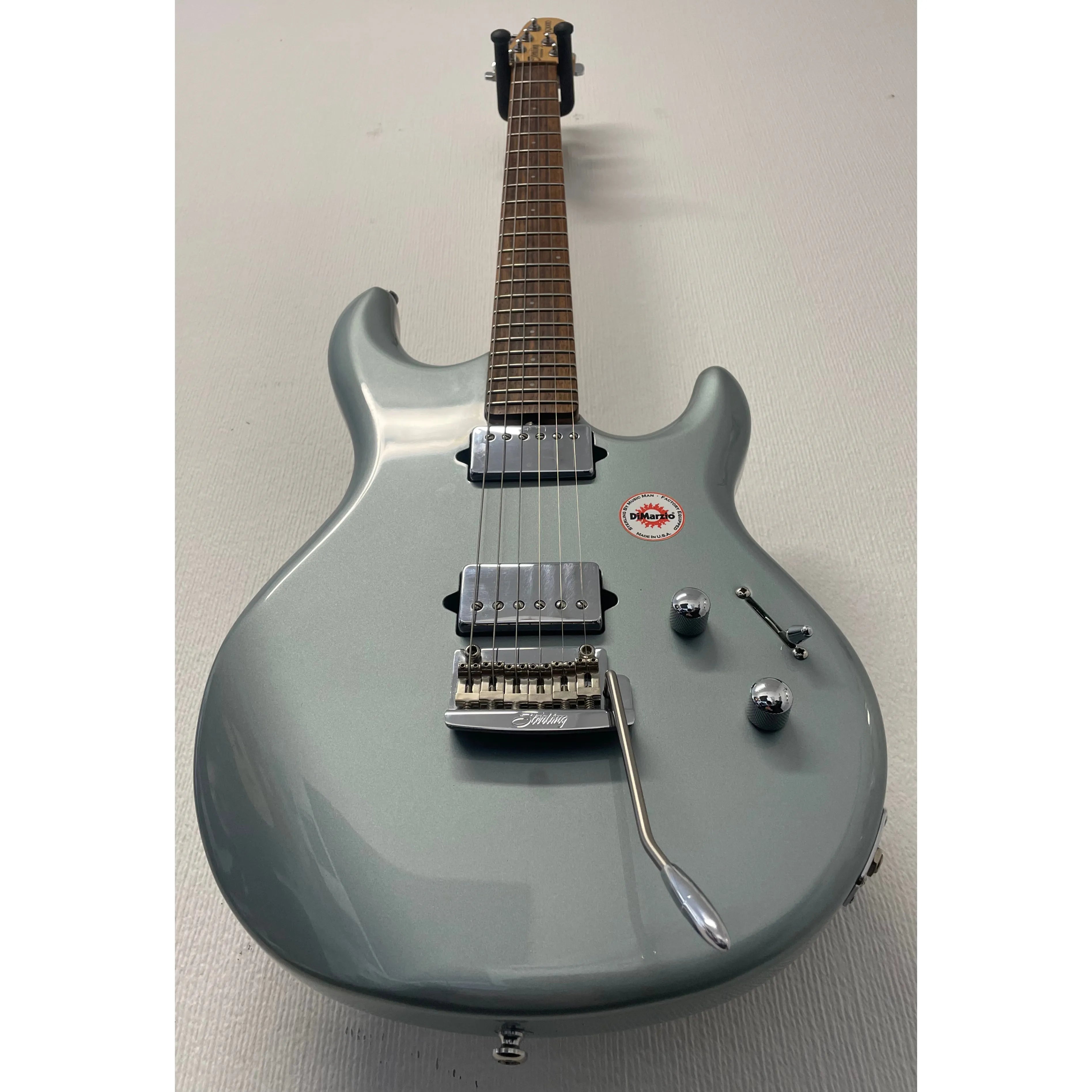 Sterling by Musicman LK100D Luke Blue Electric Guitar with Gigbag Pre-Owned