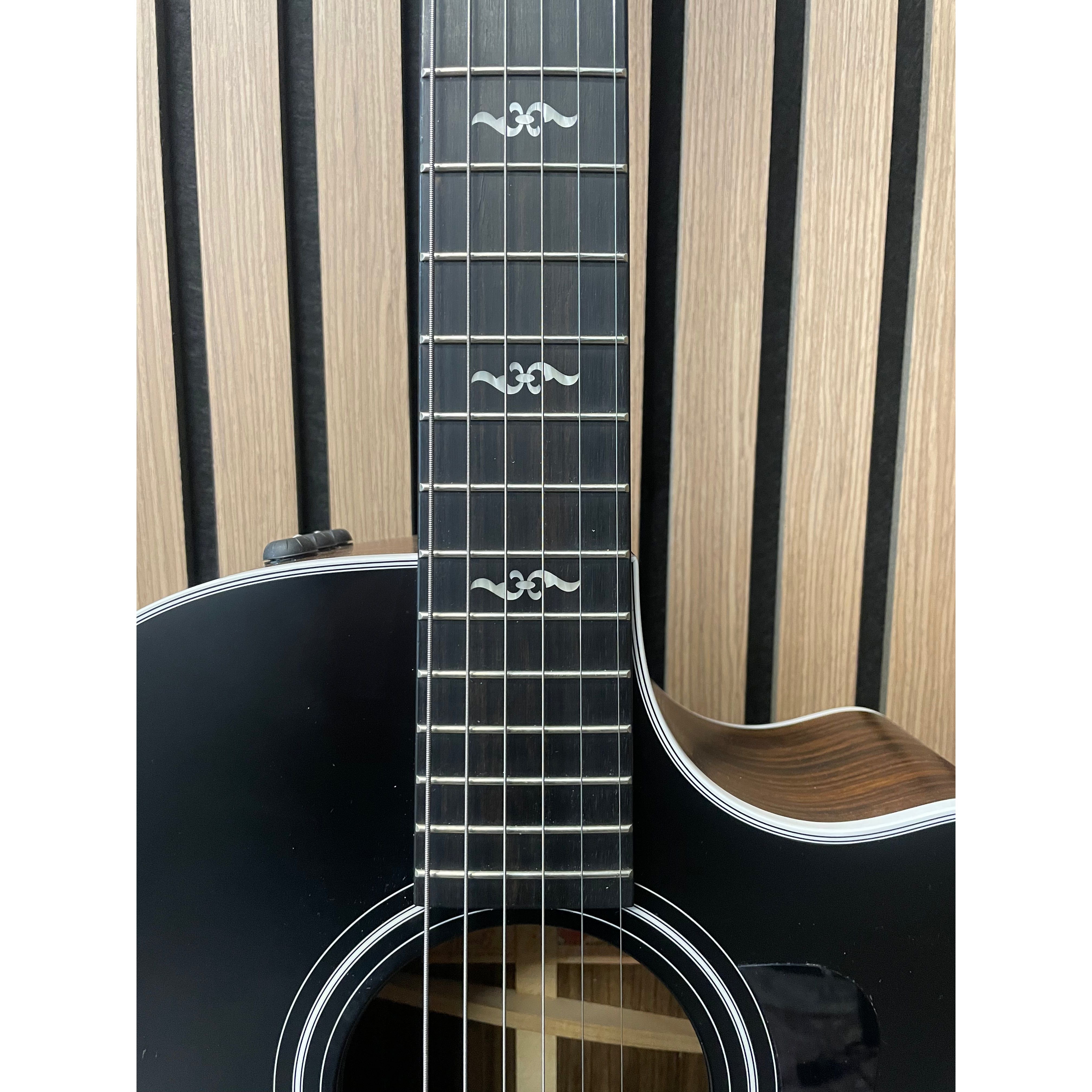 Taylor 414CE-R Blacktop Limited Edition Electro Acoustic Grand Auditorium Acoustic with Rosewood Back and Sides and Hardcase Pre-Owned