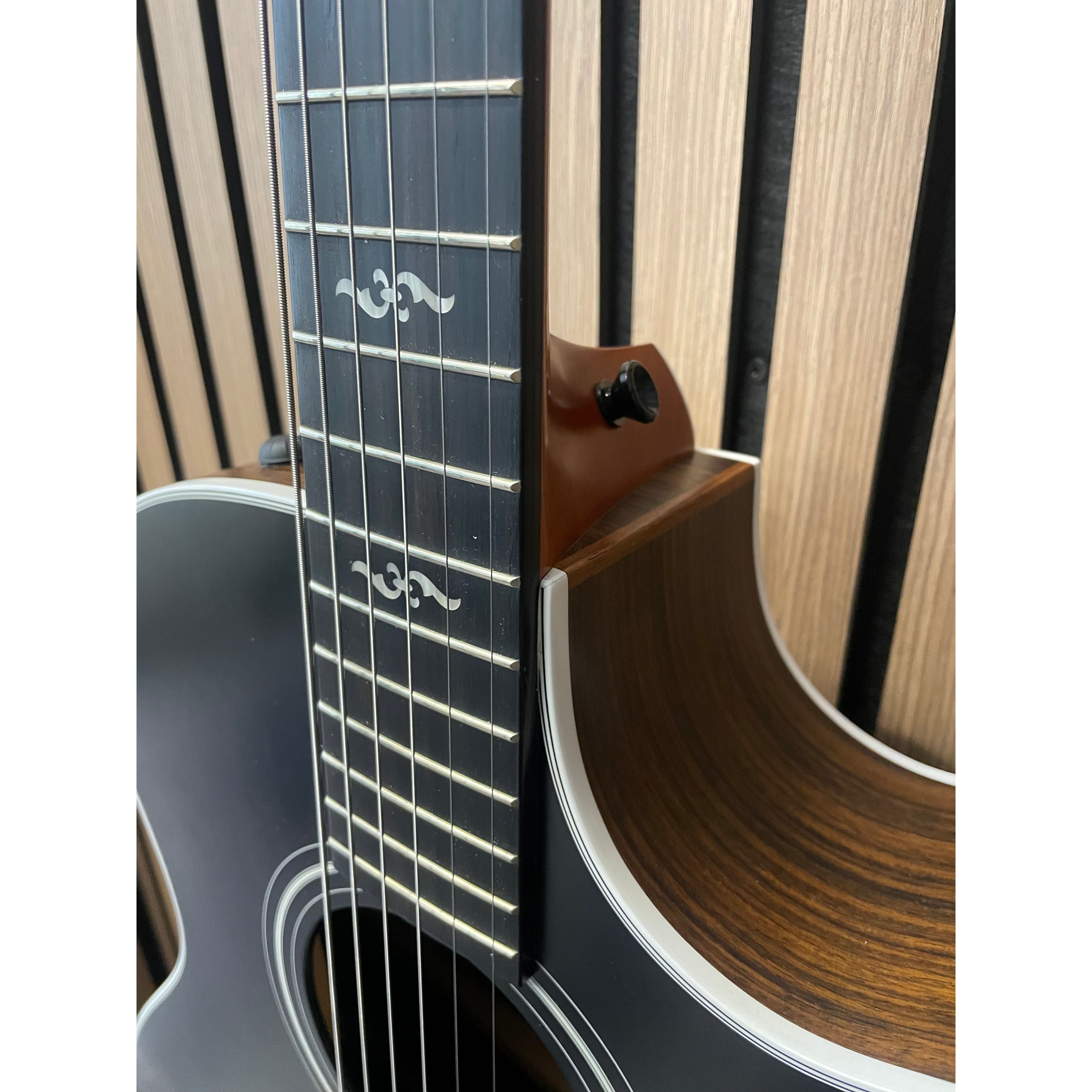Taylor 414CE-R Blacktop Limited Edition Electro Acoustic Grand Auditorium Acoustic with Rosewood Back and Sides and Hardcase Pre-Owned