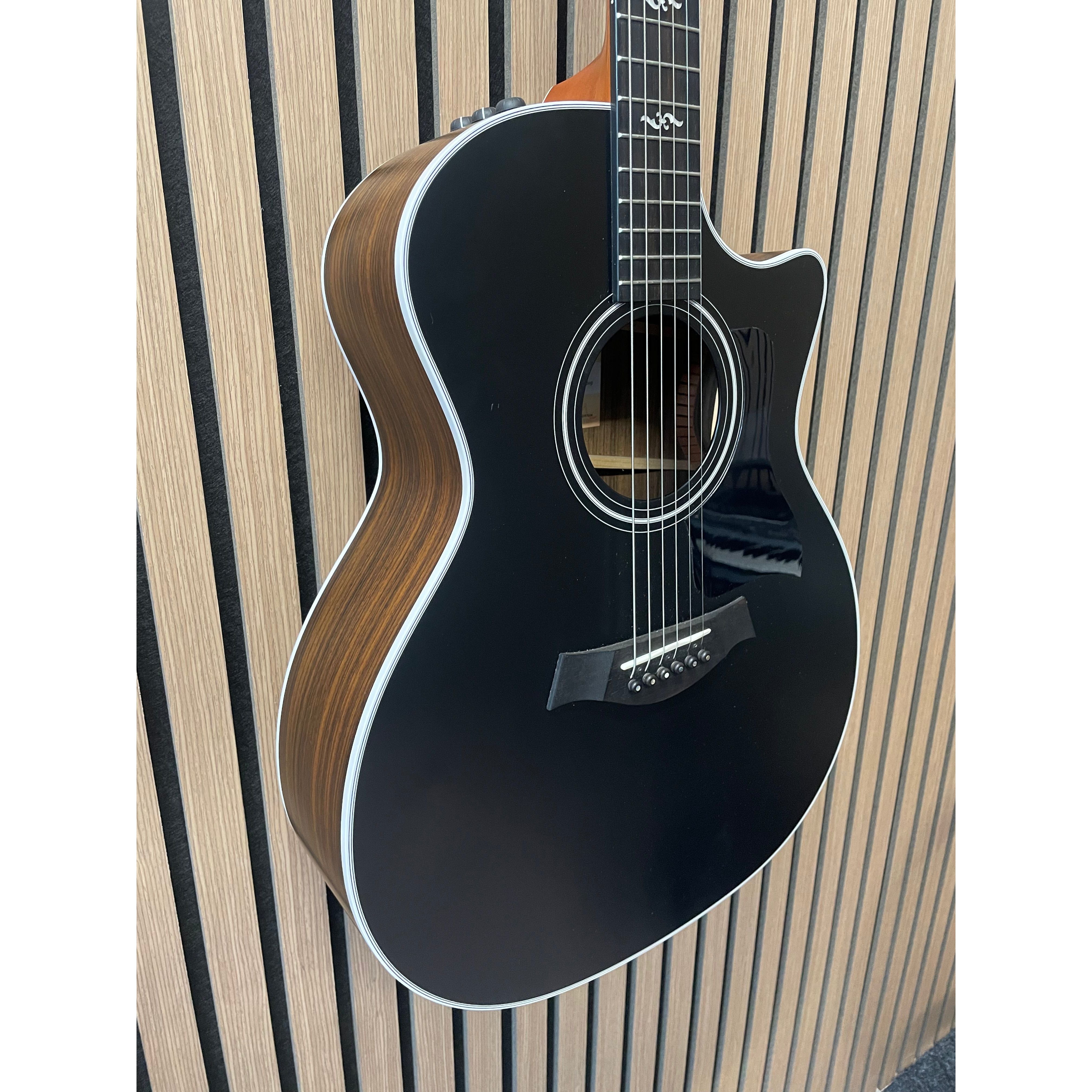 Taylor 414CE-R Blacktop Limited Edition Electro Acoustic Grand Auditorium Acoustic with Rosewood Back and Sides and Hardcase Pre-Owned