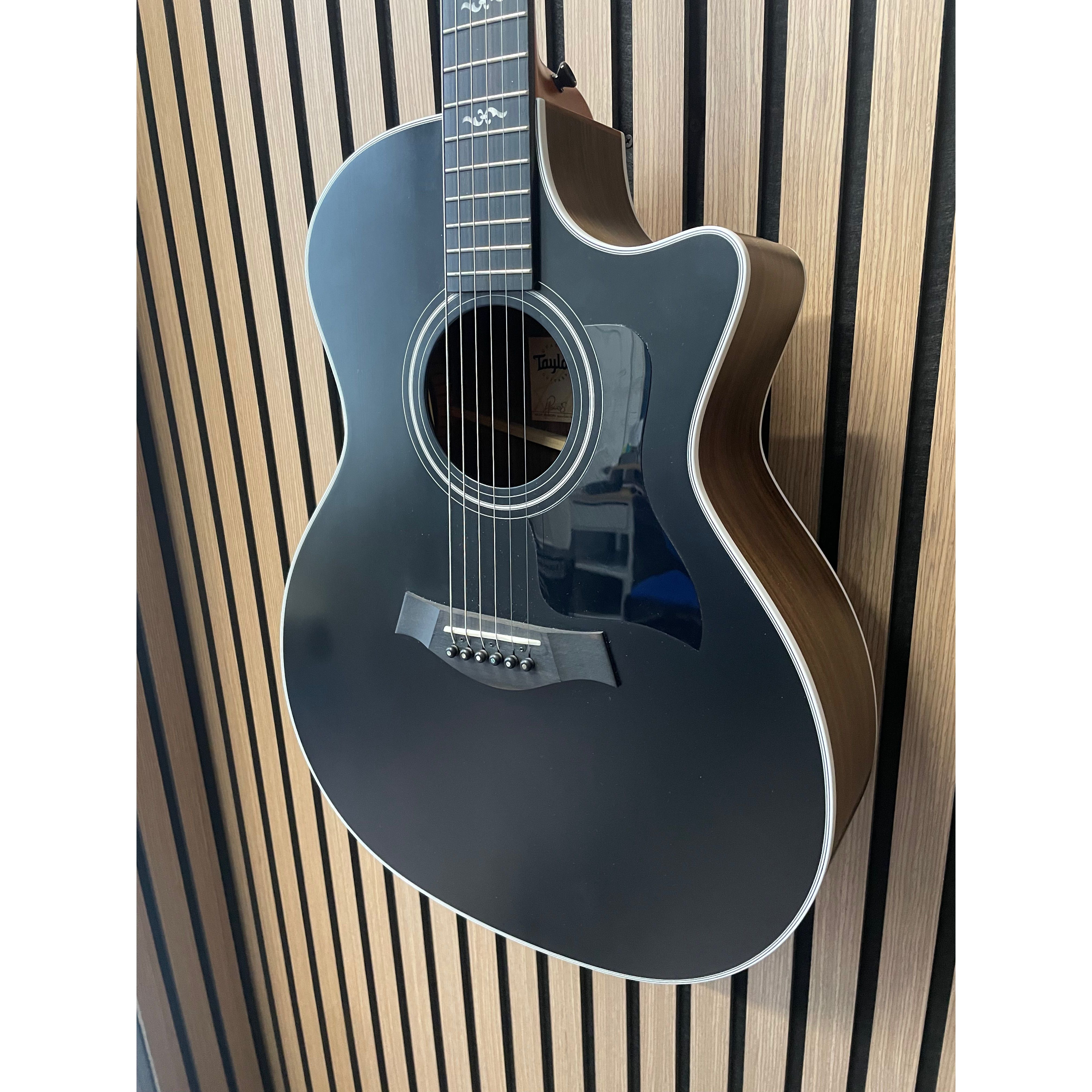 Taylor 414CE-R Blacktop Limited Edition Electro Acoustic Grand Auditorium Acoustic with Rosewood Back and Sides and Hardcase Pre-Owned