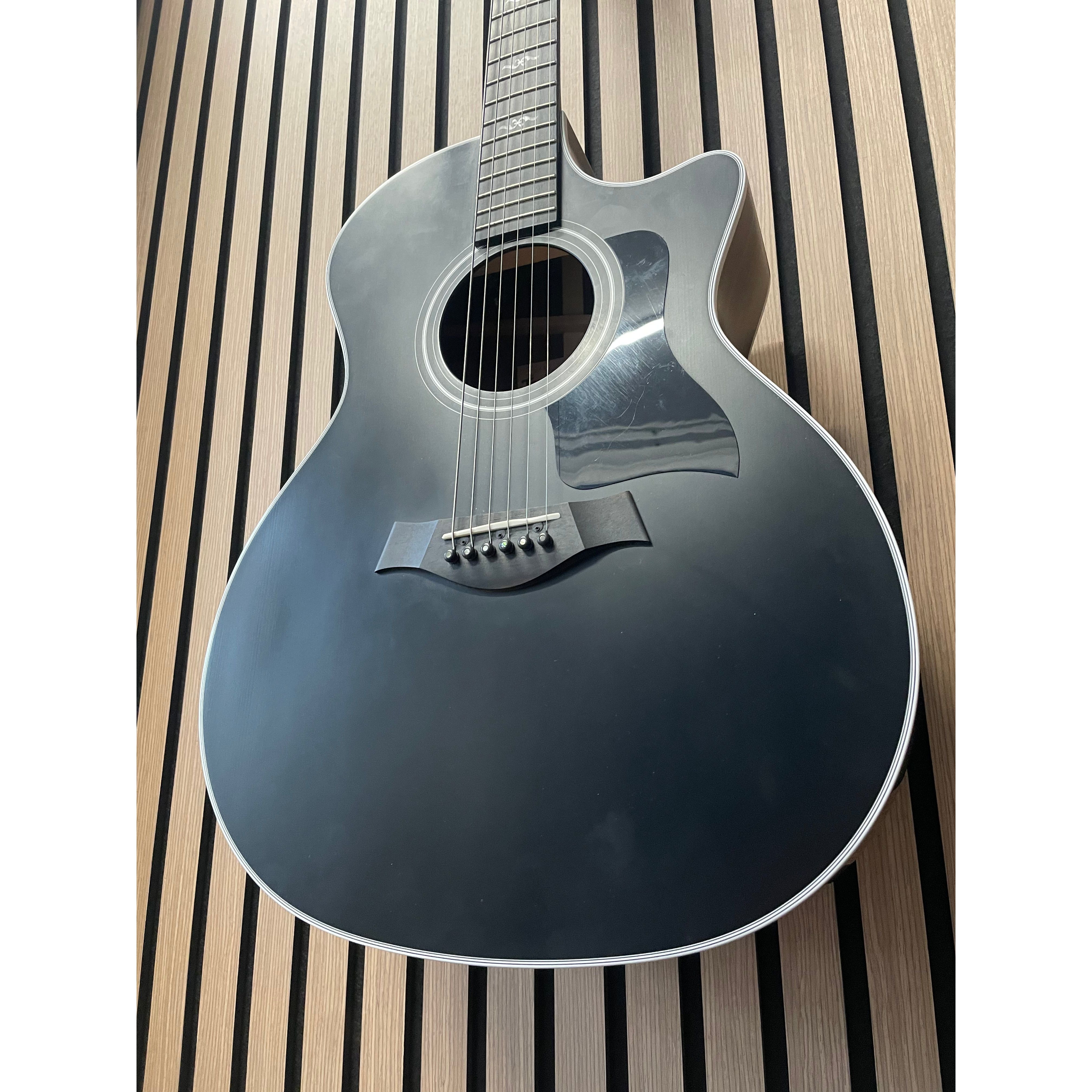 Taylor 414CE-R Blacktop Limited Edition Electro Acoustic Grand Auditorium Acoustic with Rosewood Back and Sides and Hardcase Pre-Owned