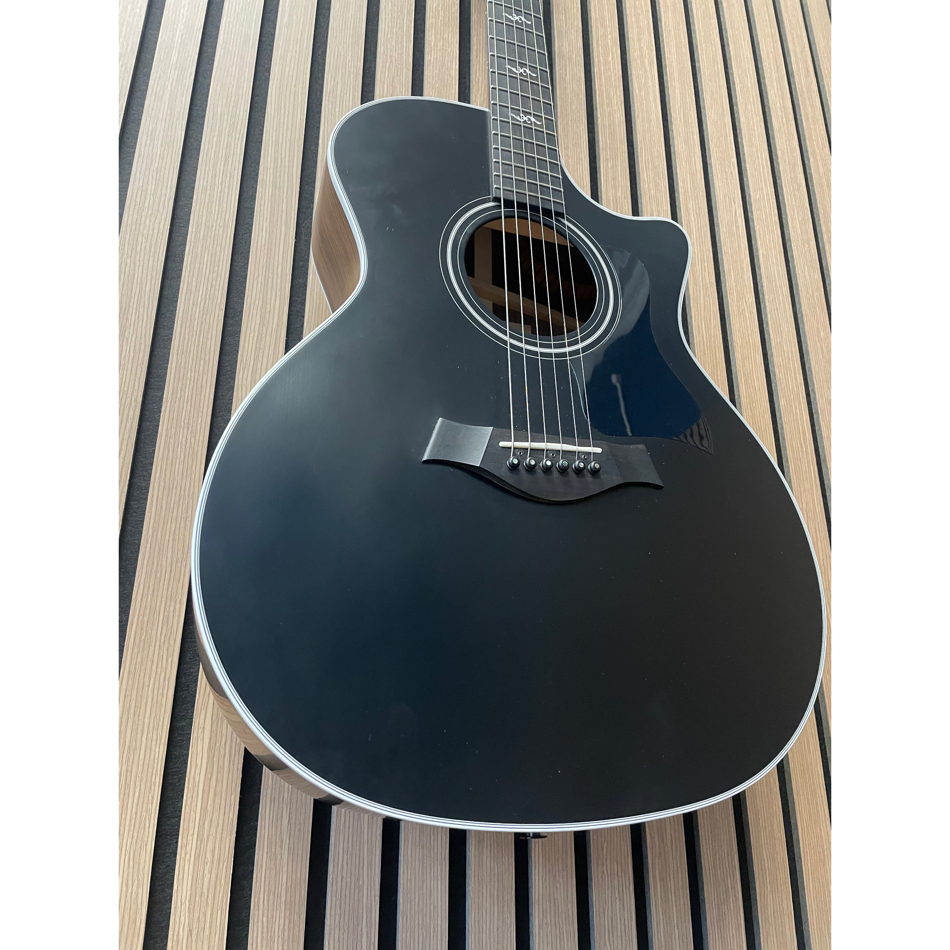 Taylor 414CE-R Blacktop Limited Edition Electro Acoustic Grand Auditorium Acoustic with Rosewood Back and Sides and Hardcase Pre-Owned