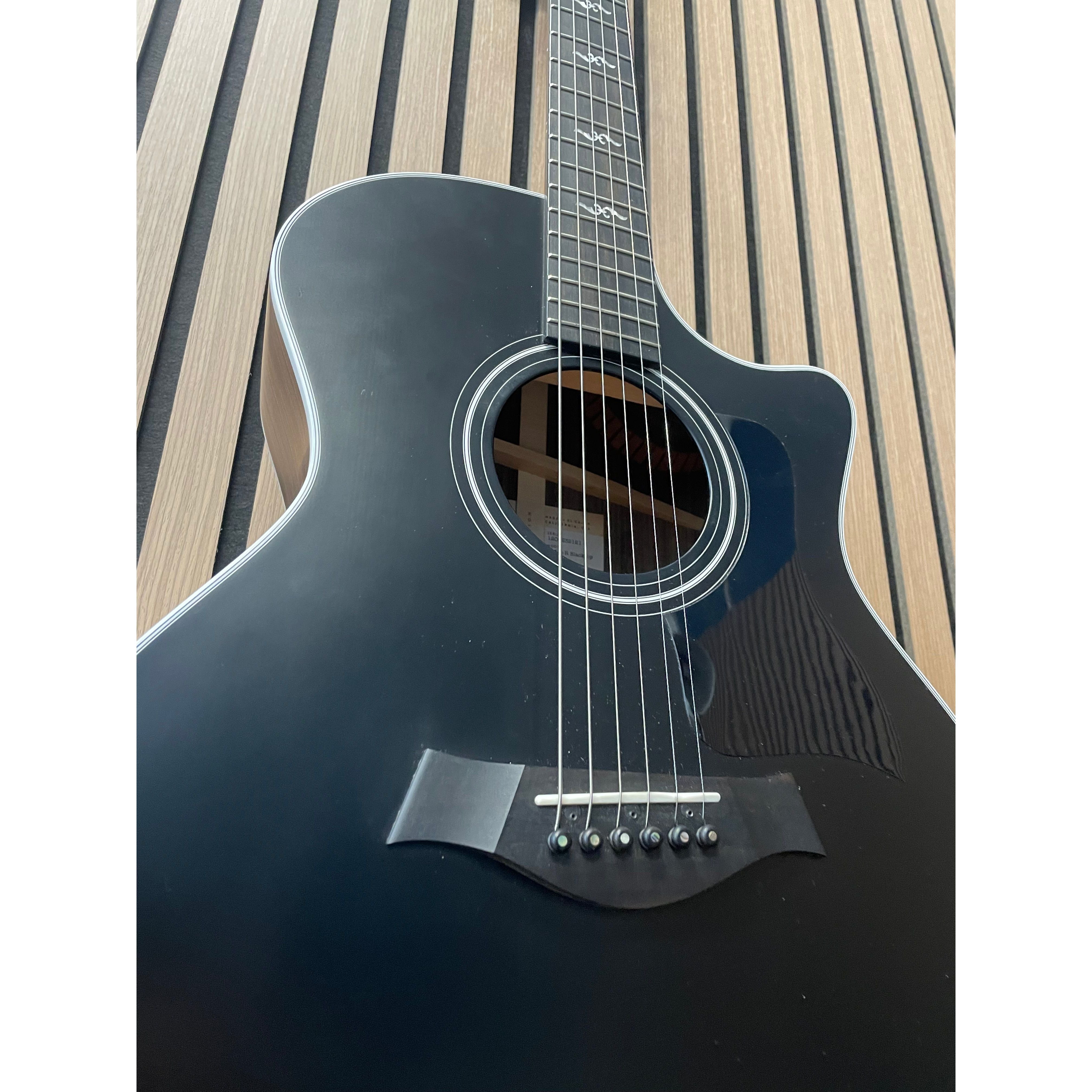 Taylor 414CE-R Blacktop Limited Edition Electro Acoustic Grand Auditorium Acoustic with Rosewood Back and Sides and Hardcase Pre-Owned