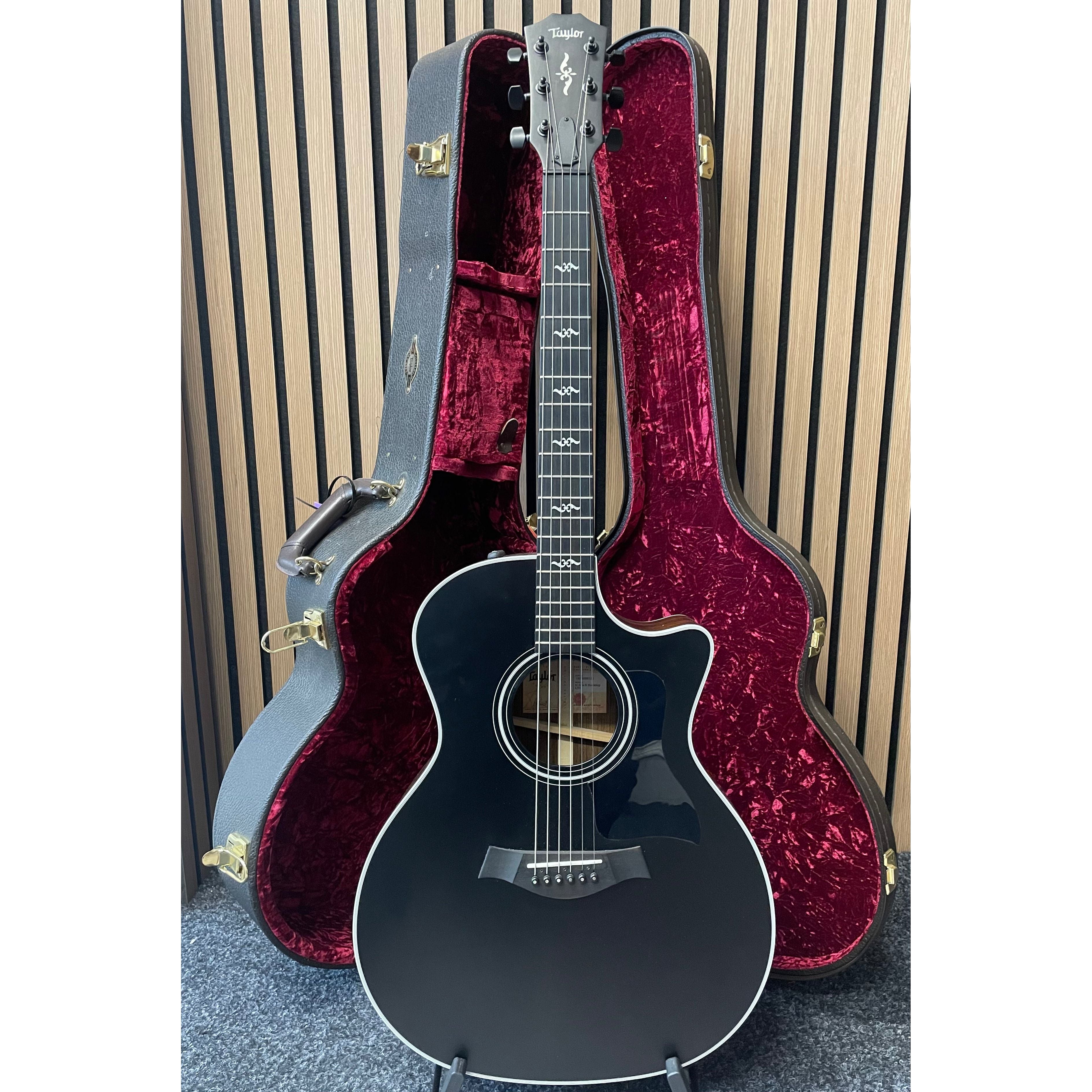 Taylor 414CE-R Blacktop Limited Edition Electro Acoustic Grand Auditorium Acoustic with Rosewood Back and Sides and Hardcase Pre-Owned