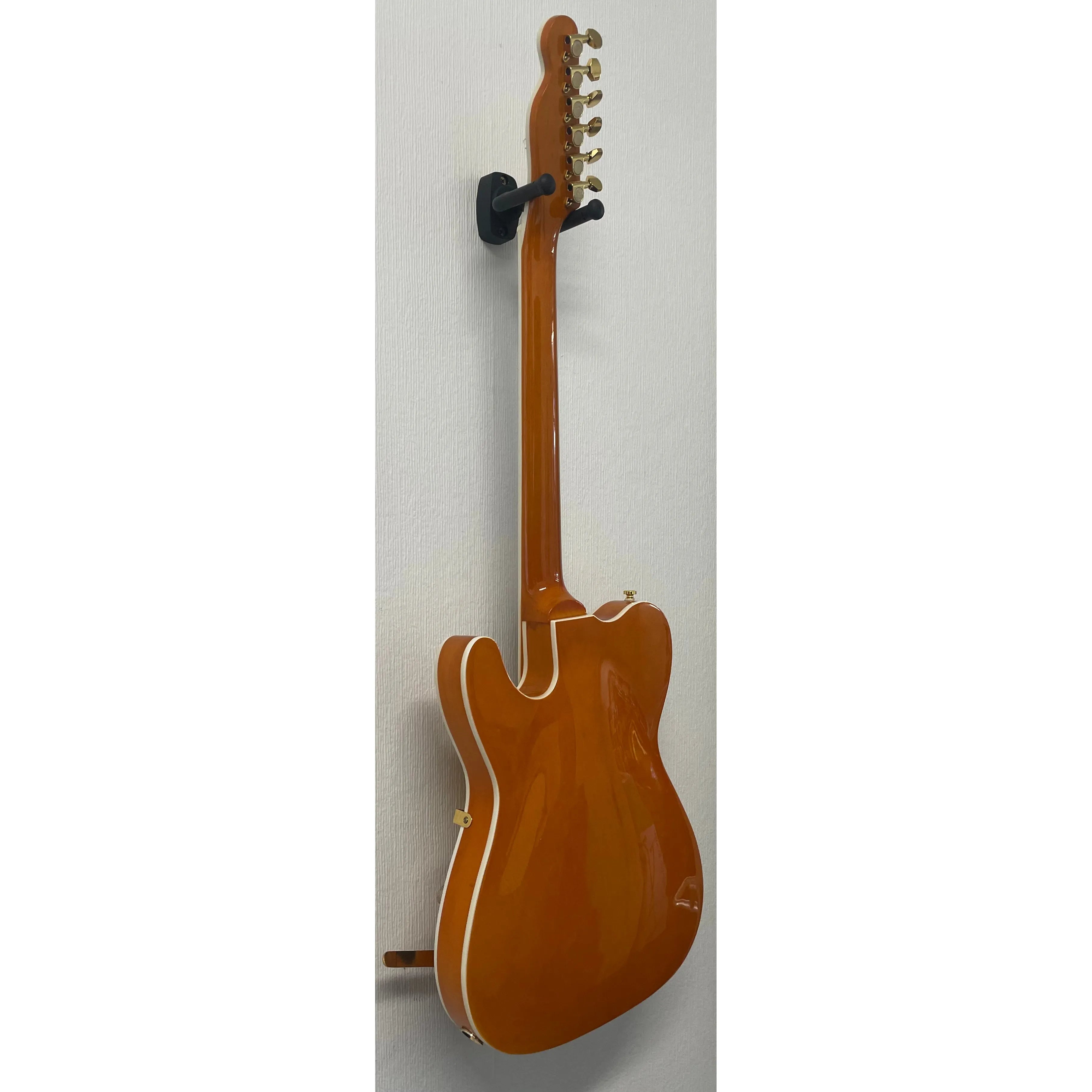 Unbranded Hollowbody Telecaster Style Guitar with Bigsby Pre-Owned