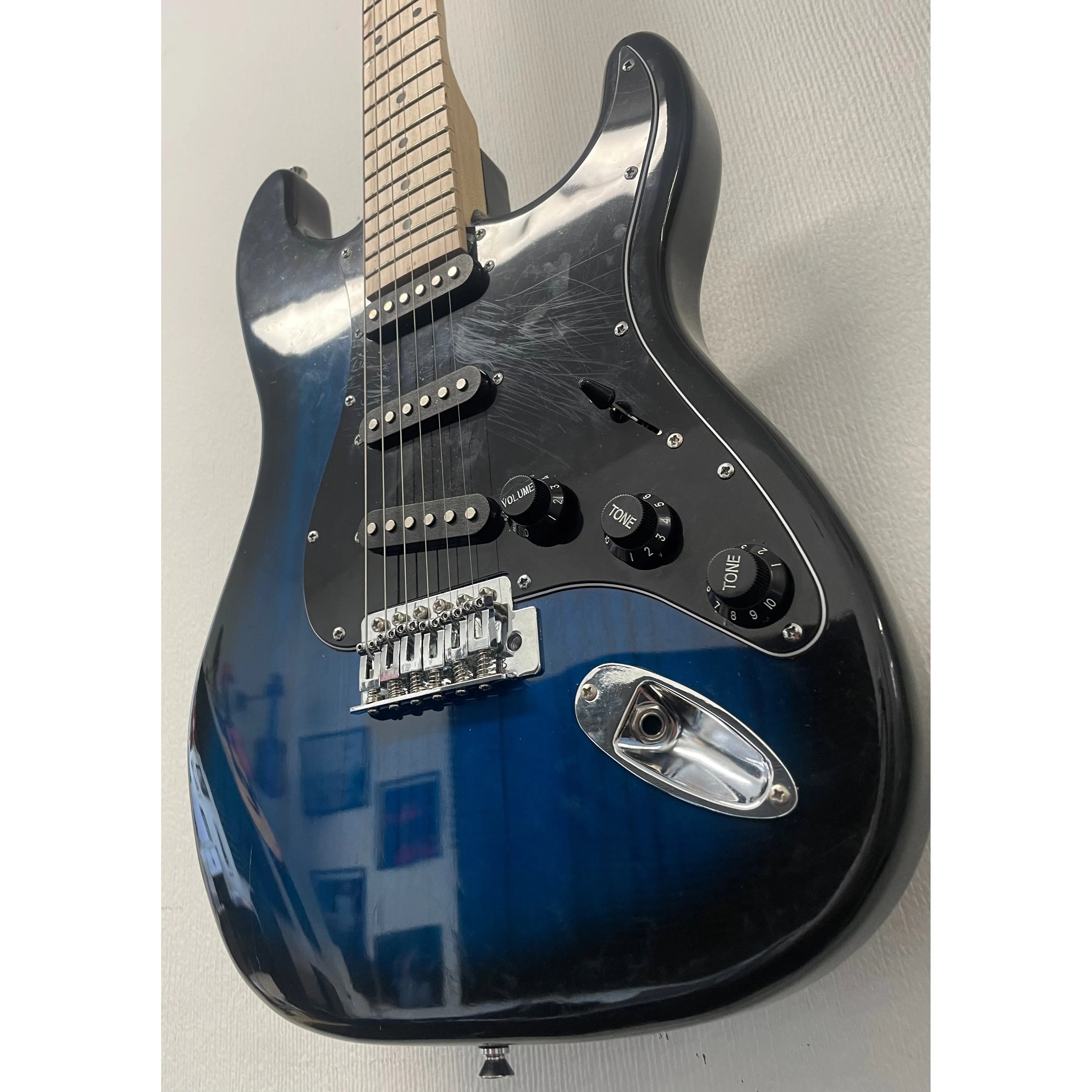 Glarry GST Stratocaster Style Electric Guitar in Blue Pre-Owned
