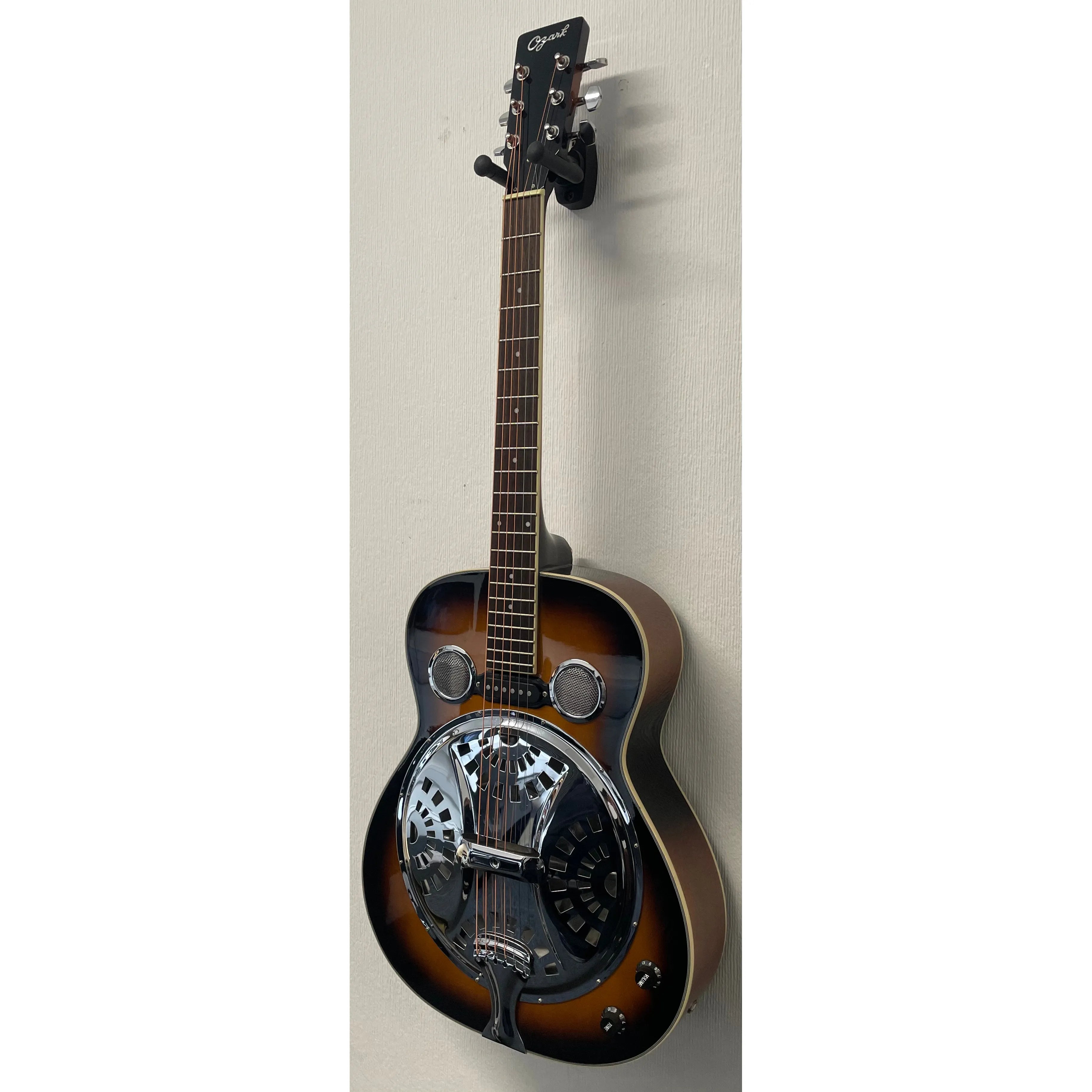 Ozark Electro Acoustic Resonator Guitar with Hardcase in Sunburst Pre-Owned