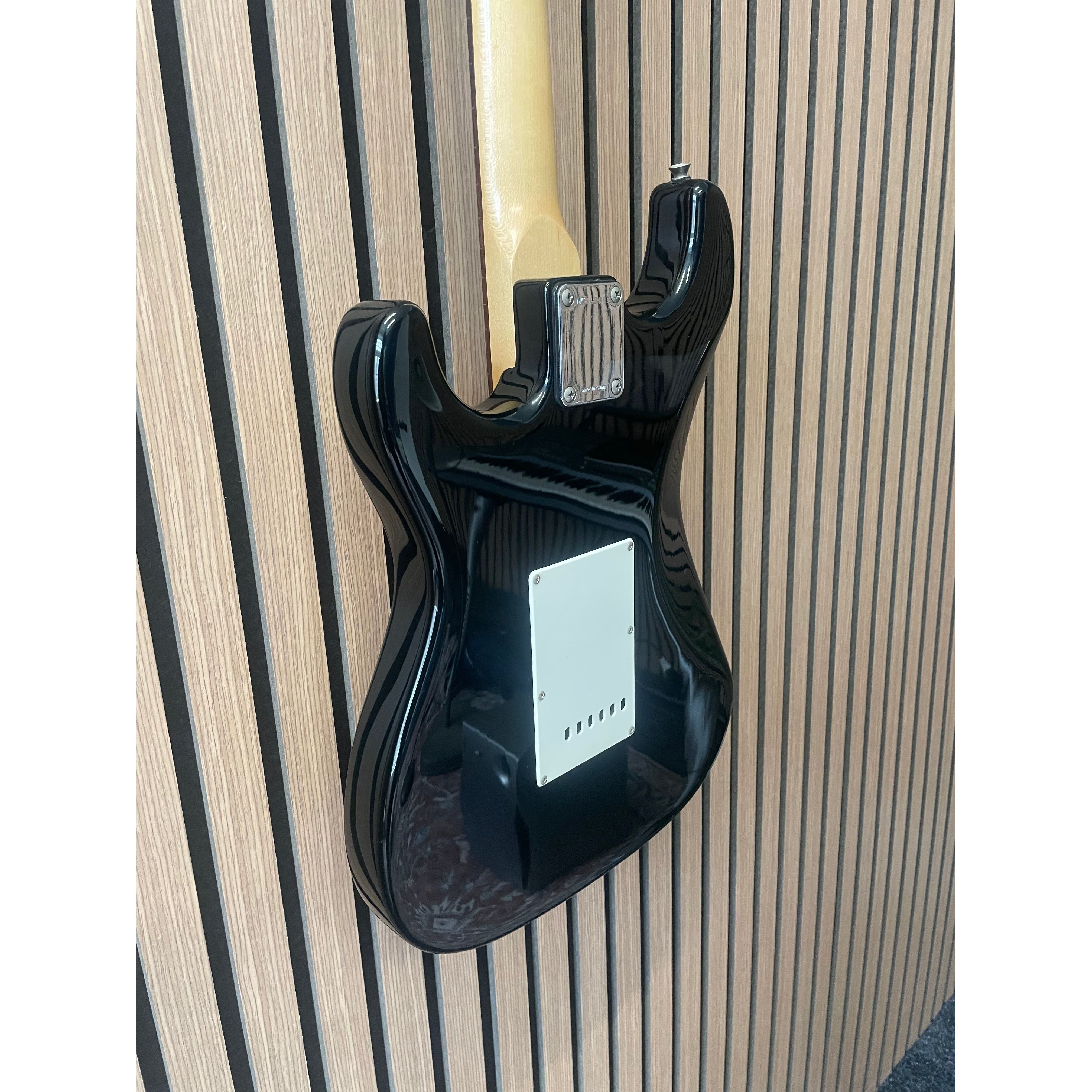 Squier by Fender Bullet Series Stratocaster Electric Guitar, 1994, in Gloss Black Pre-Owned