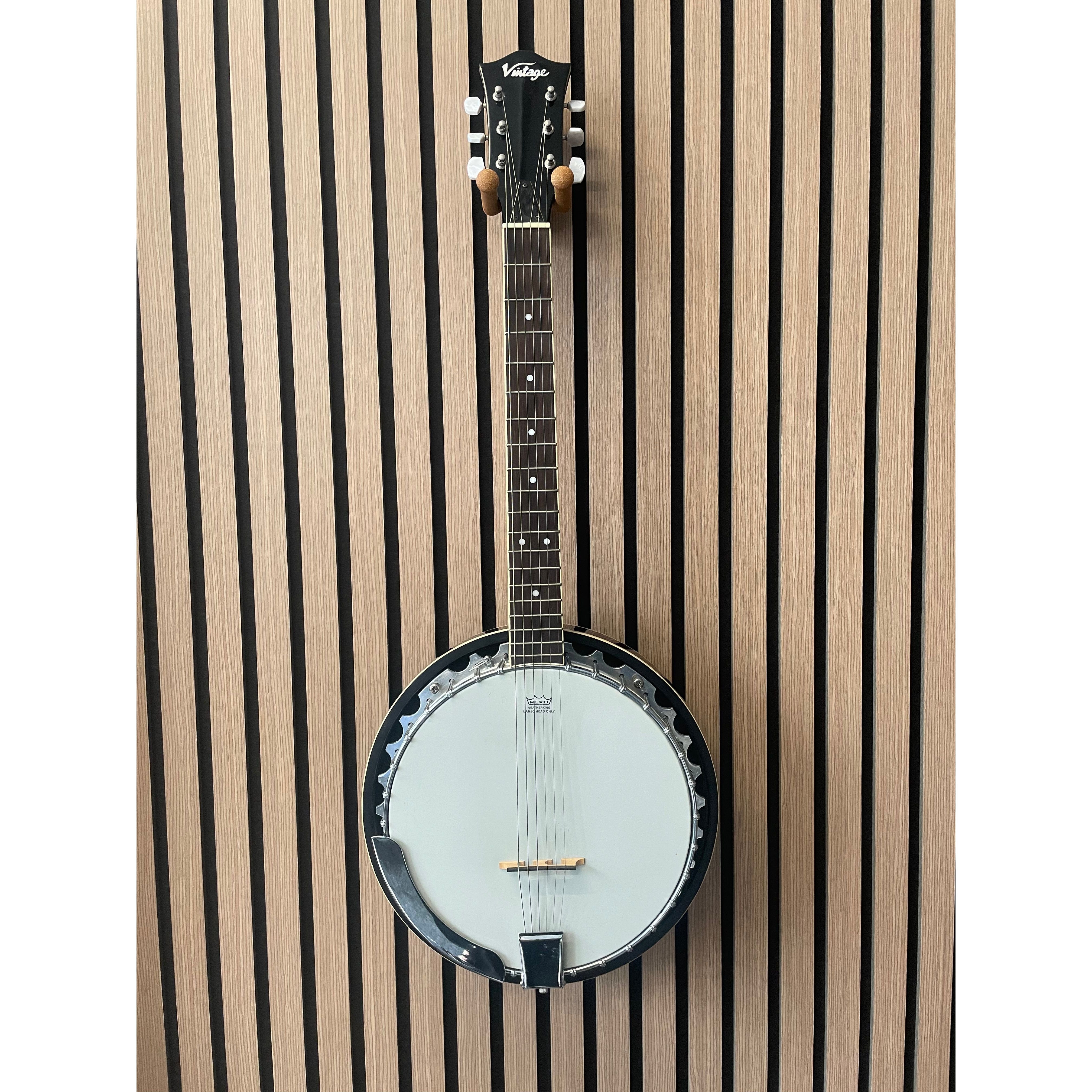 Vintage 6 String Guitar Banjo with Gigbag Pre-Owned