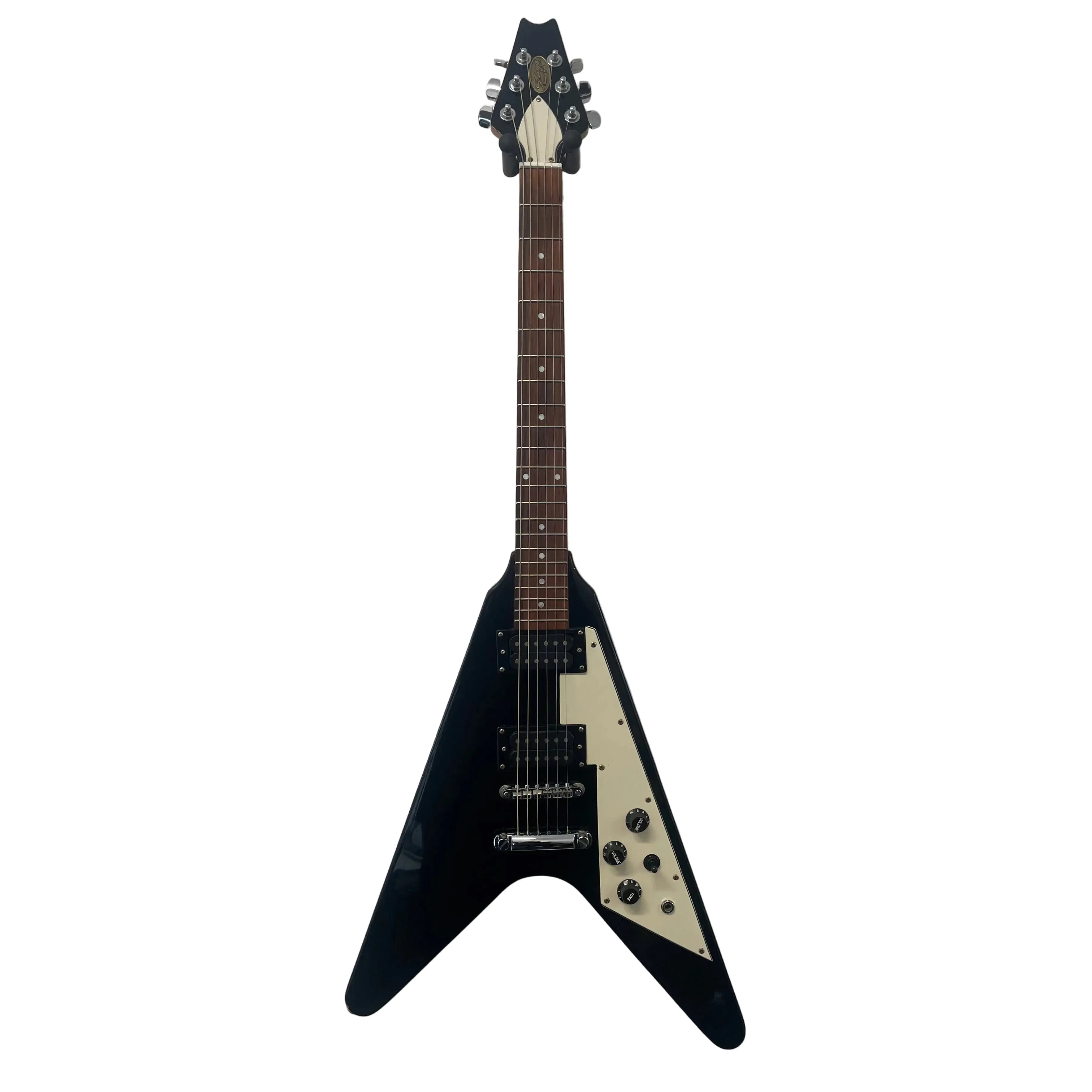 Stagg Flying V Style Electric Guitar in Black Pre-Owned