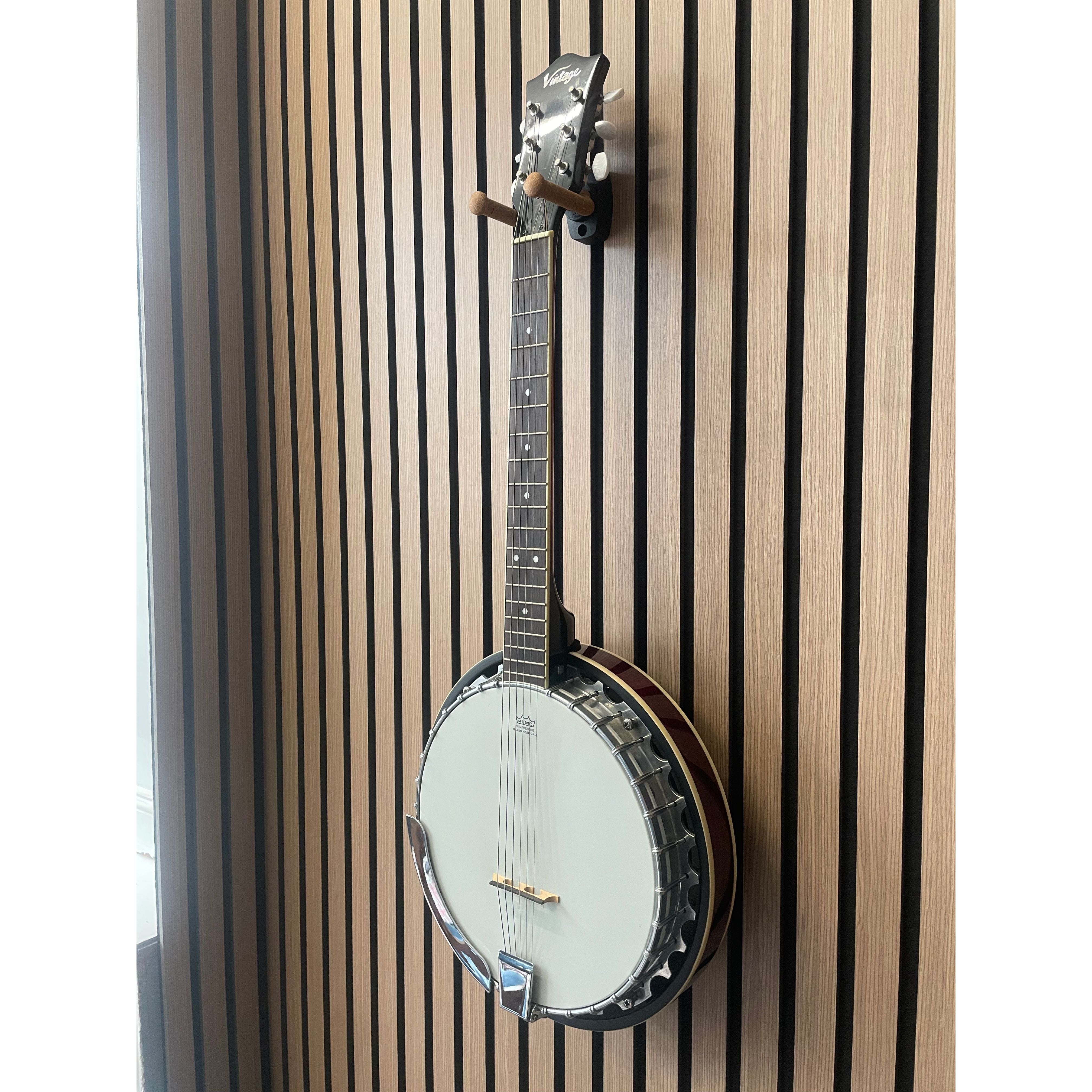 Vintage 6 String Guitar Banjo with Gigbag Pre-Owned