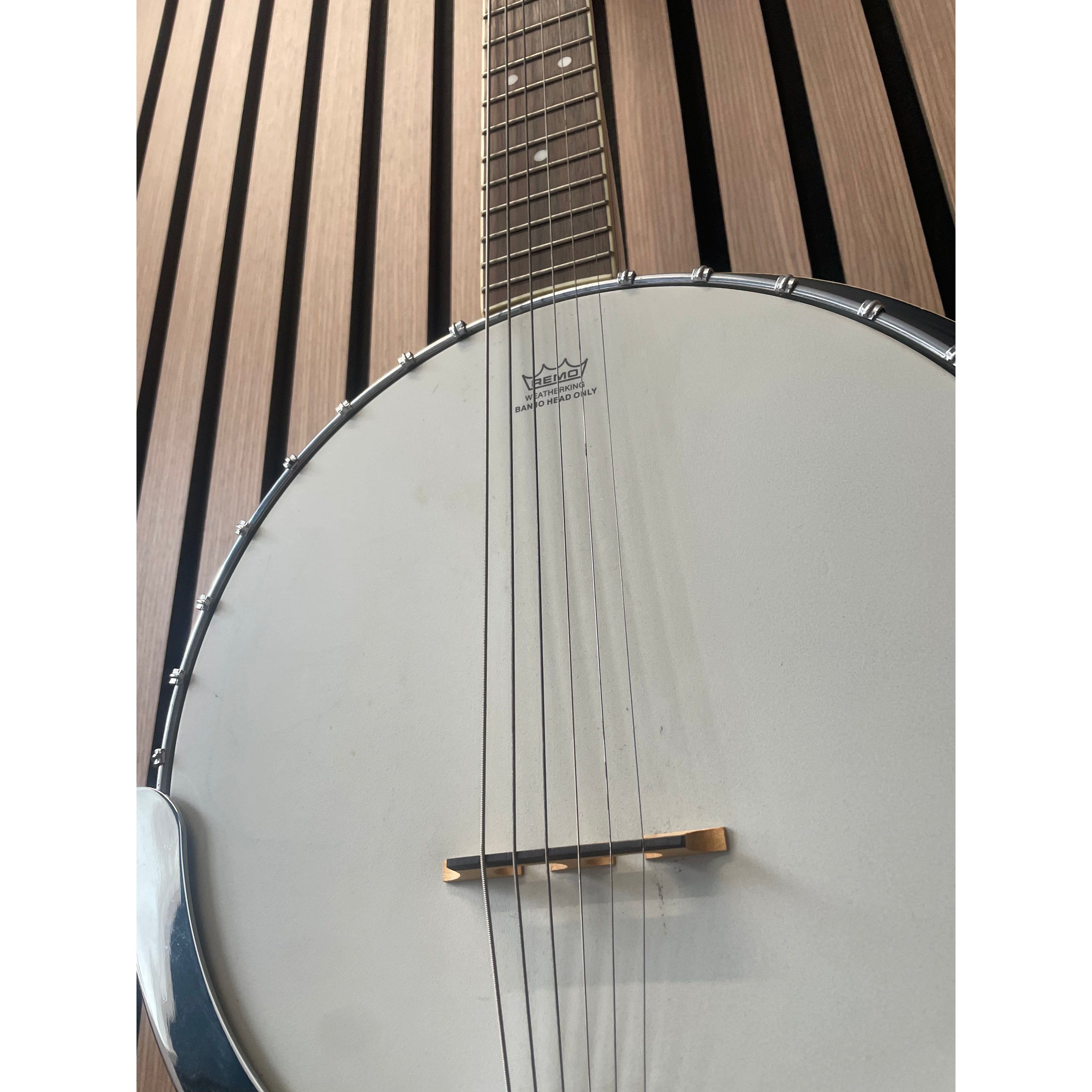 Vintage 6 String Guitar Banjo with Gigbag Pre-Owned