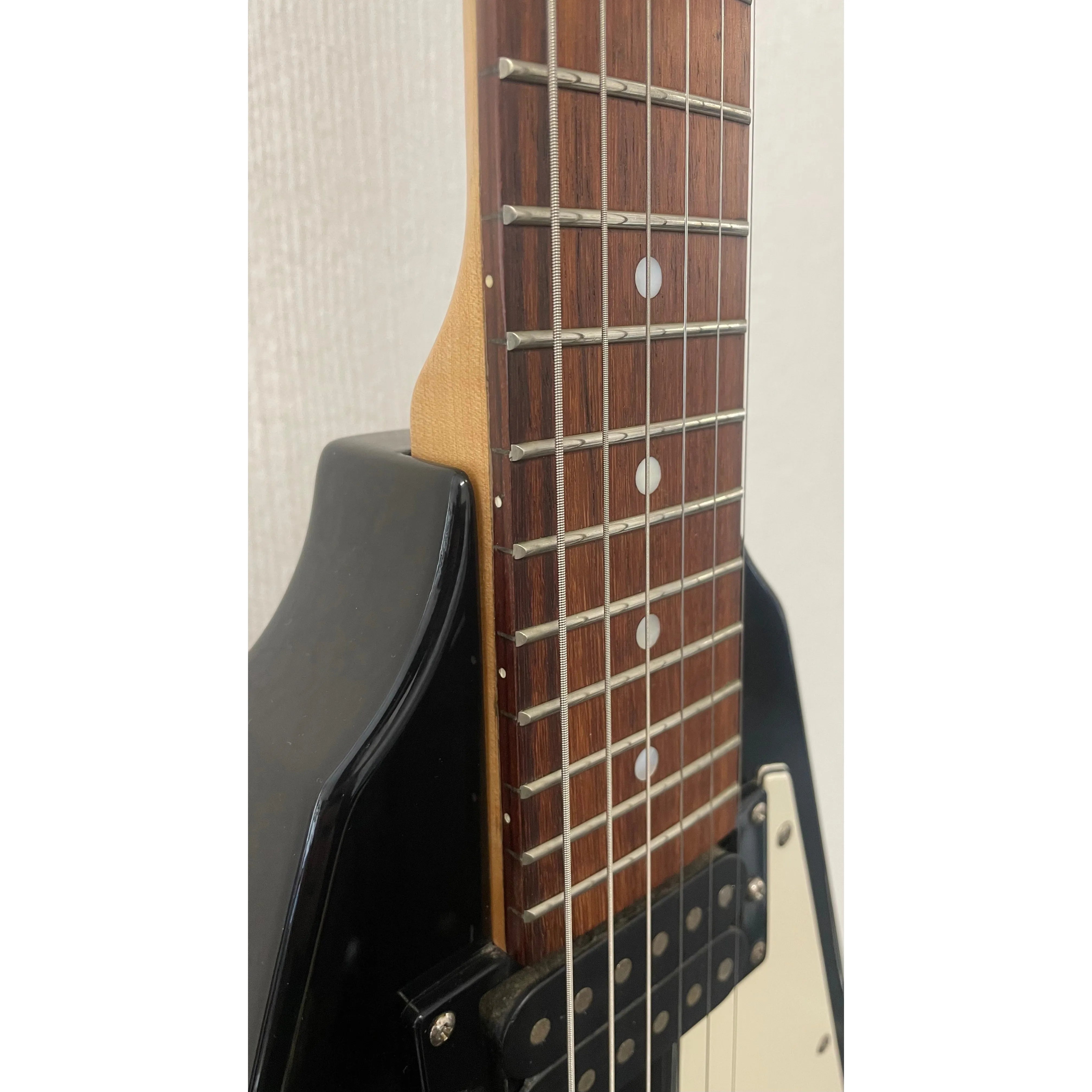 Stagg Flying V Style Electric Guitar in Black Pre-Owned