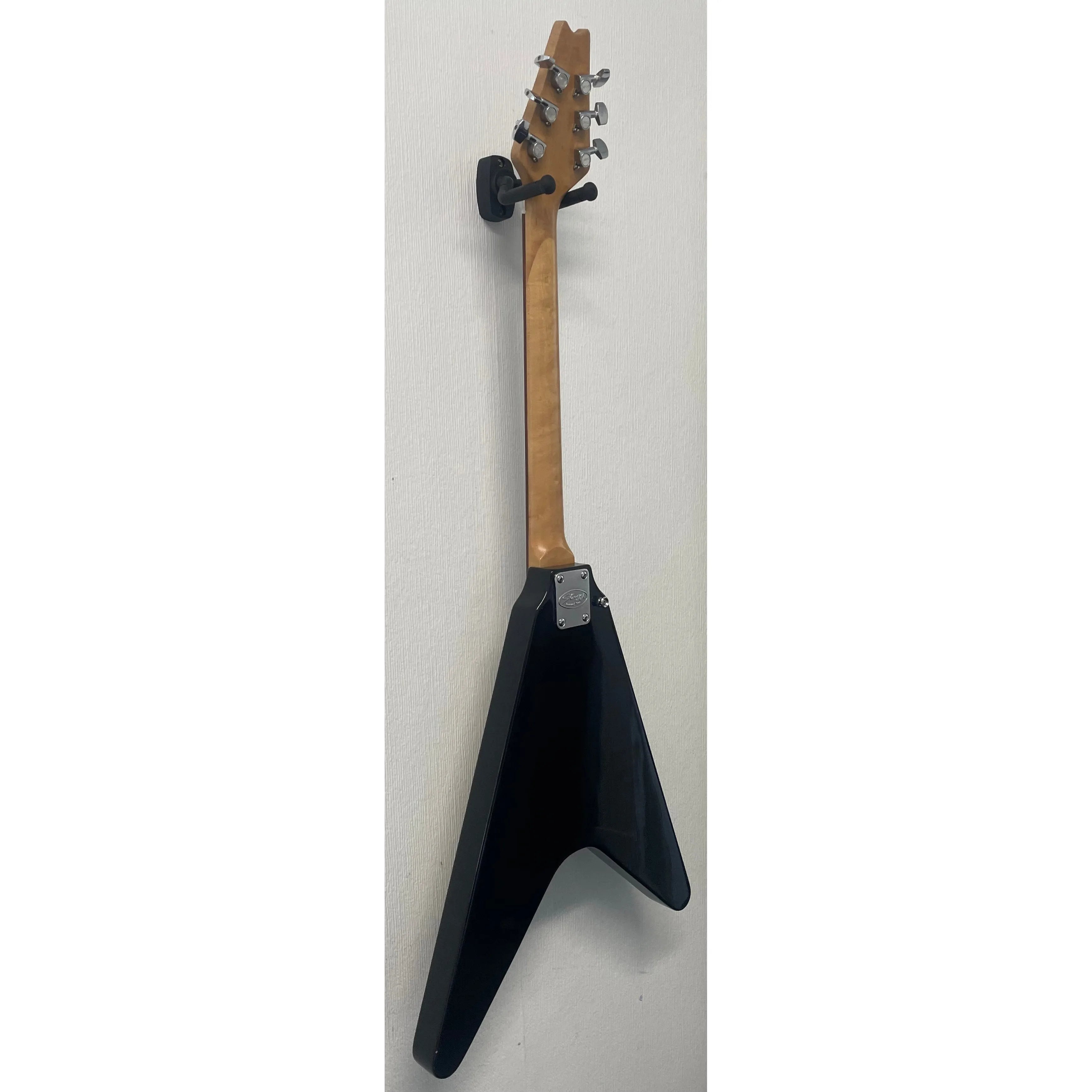 Stagg Flying V Style Electric Guitar in Black Pre-Owned