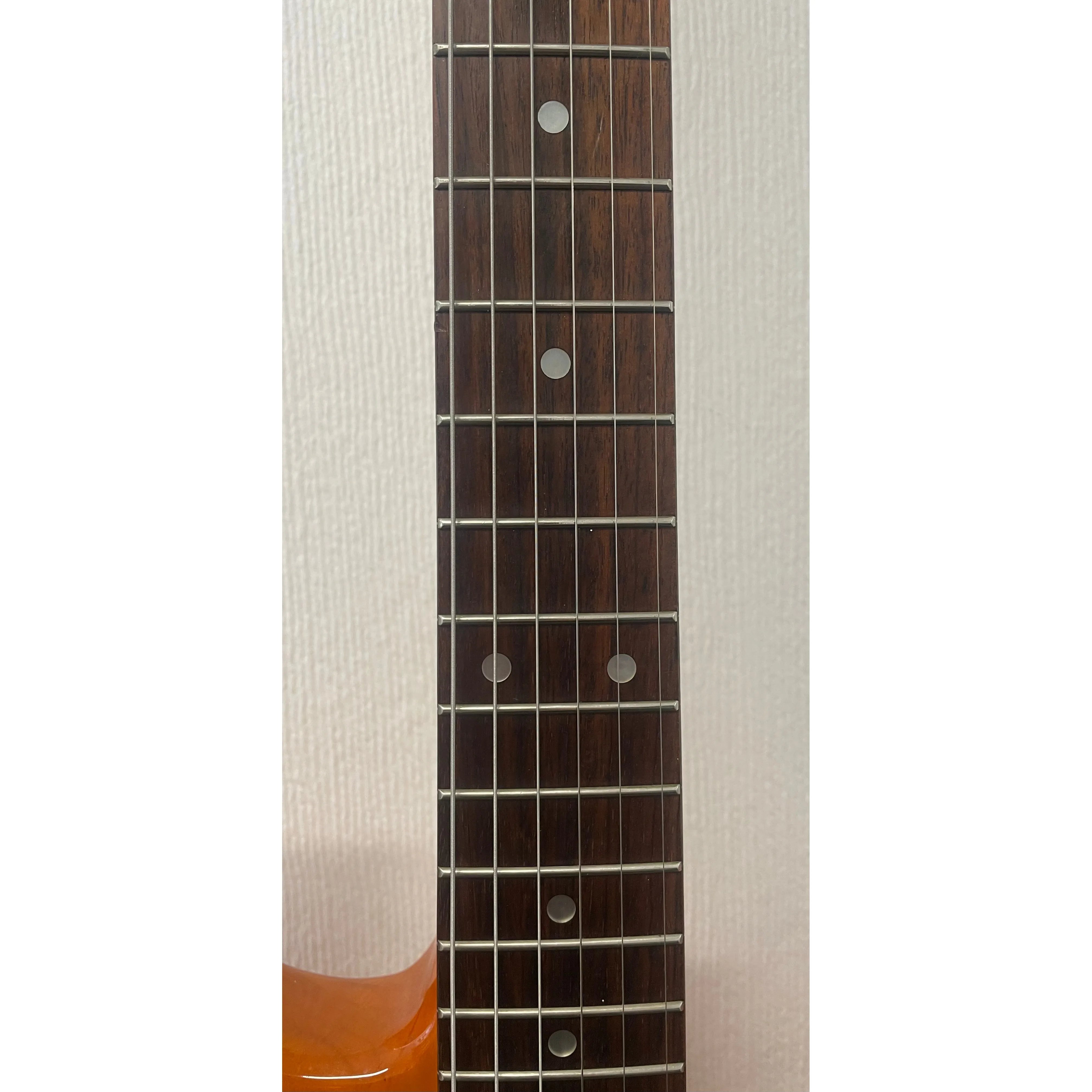 Aria STG Series Stratocaster Style Electric Guitar in Orange Pre-Owned
