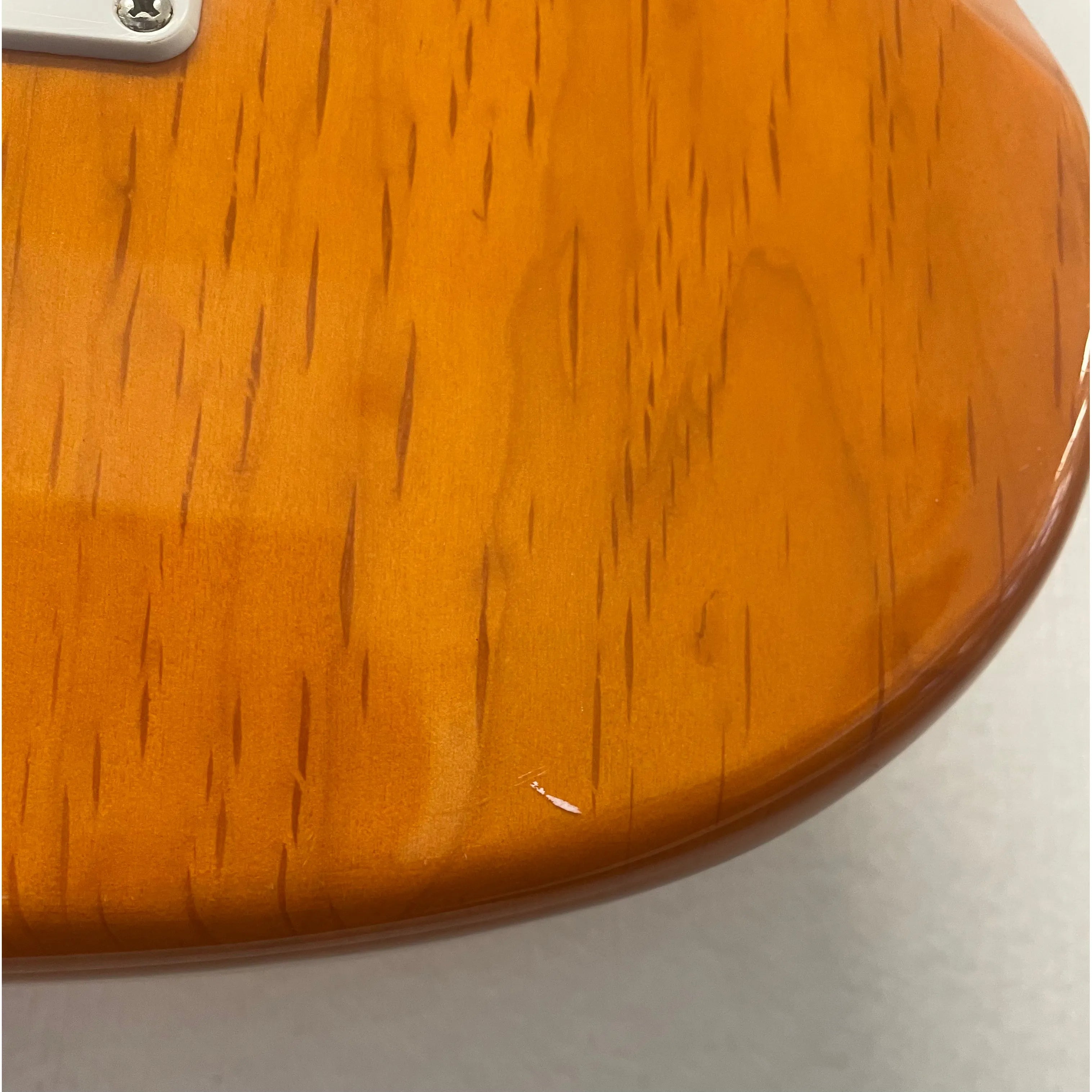 Aria STG Series Stratocaster Style Electric Guitar in Orange Pre-Owned
