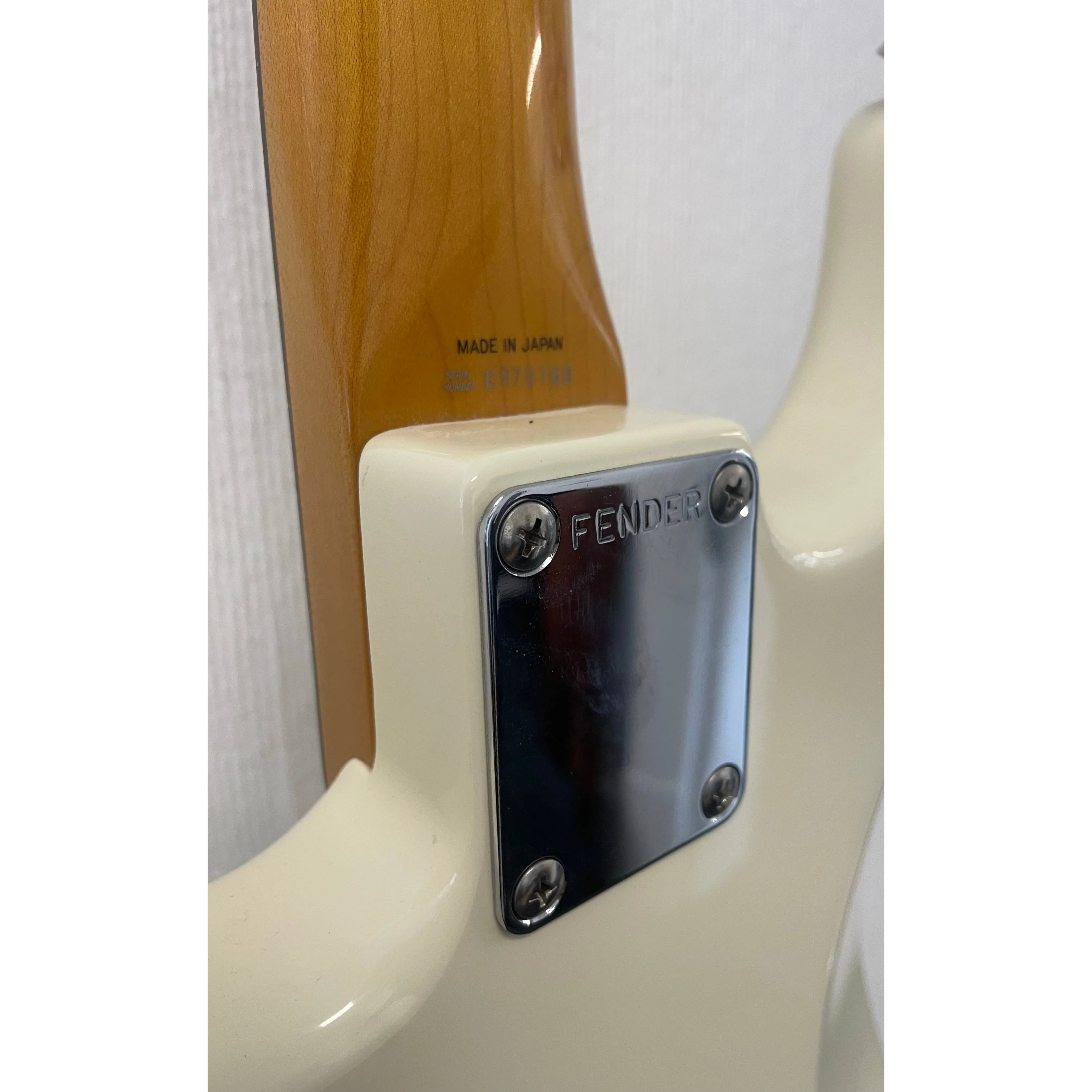 Fender MIJ Japanese Stratocaster 1984-1987 in Olympic White Pre-Owned