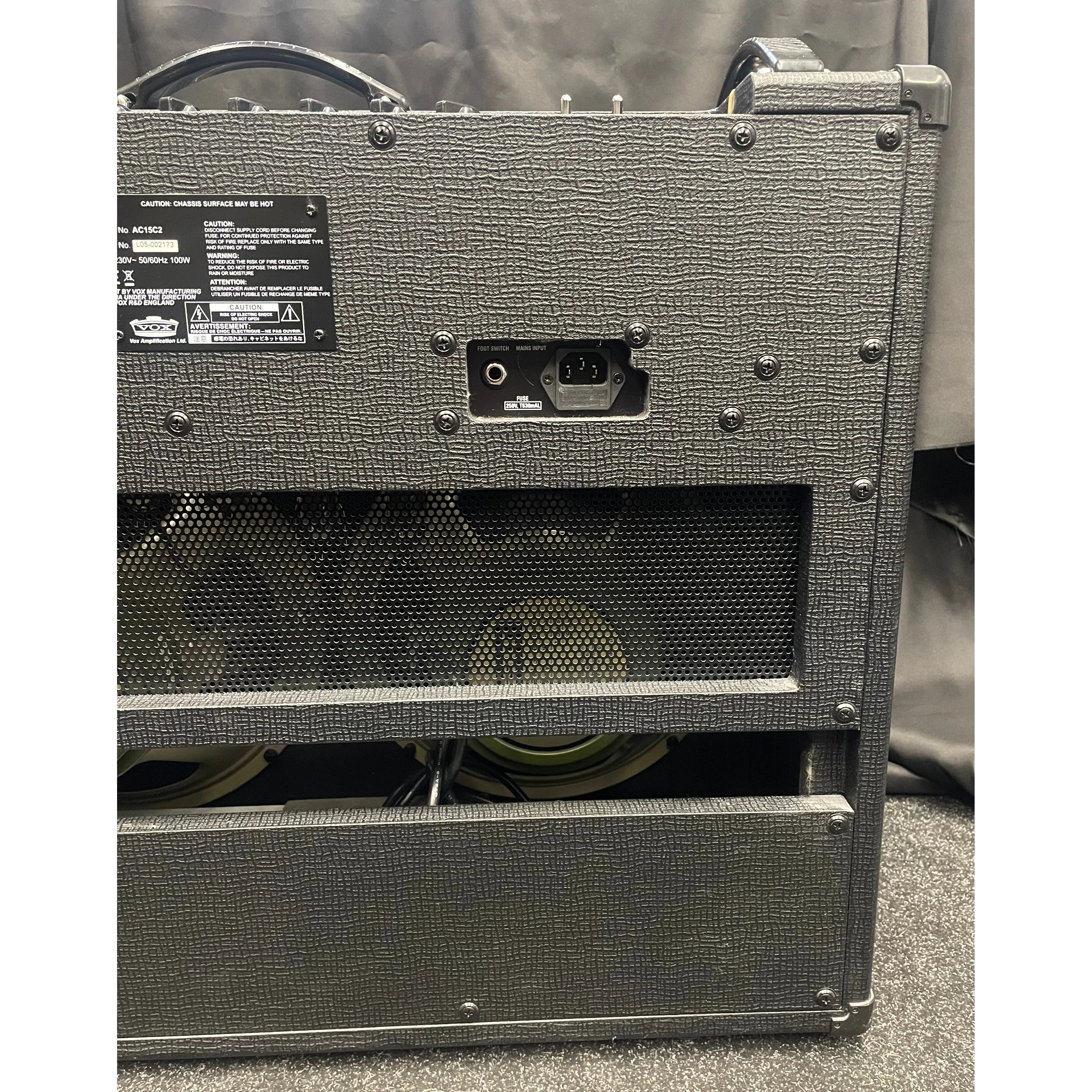 Vox AC15-C2 Twin Celestion Speaker Valve Amplifier for Electric Guitar Pre-Owned