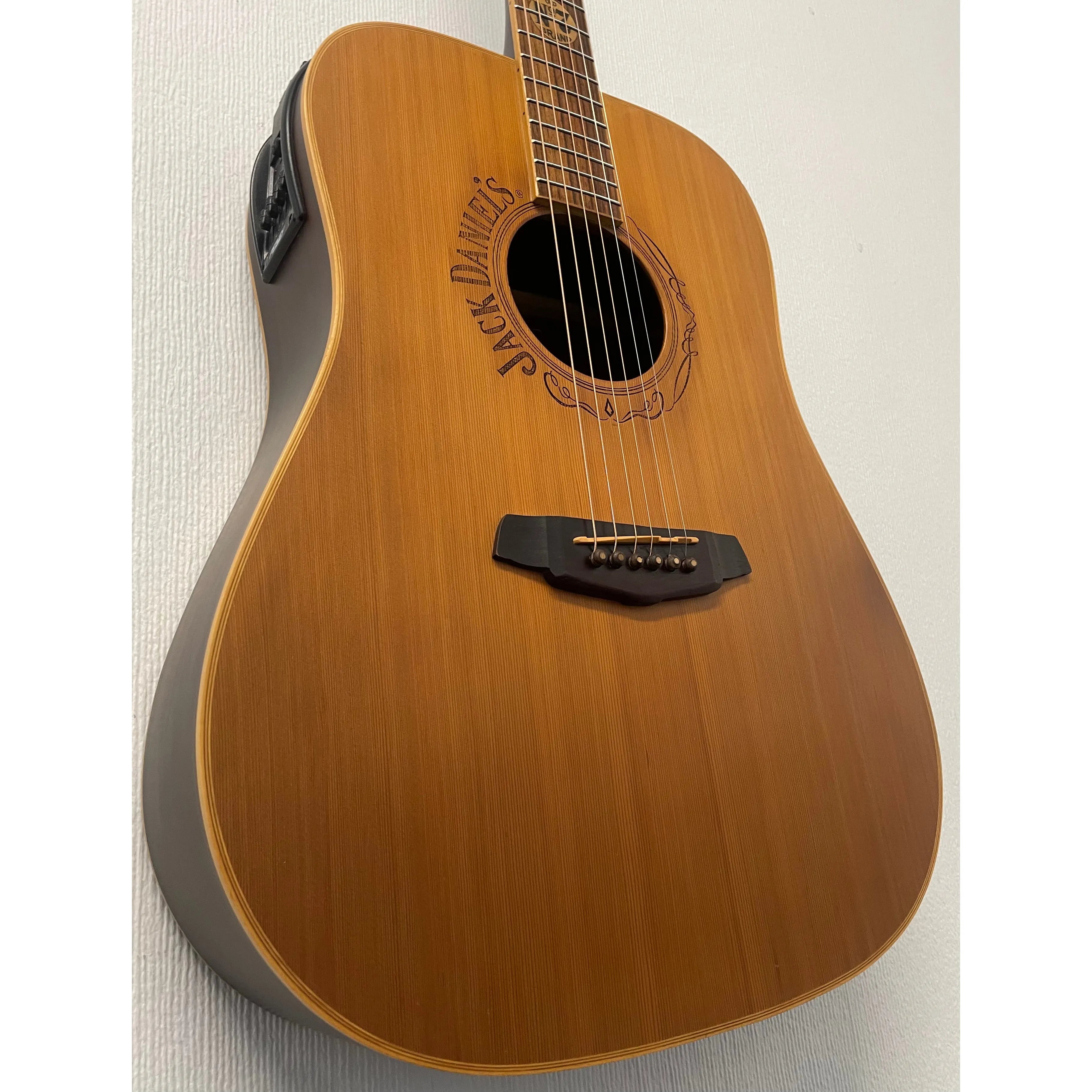 Jack Daniels Electro Acoustic Guitar Made by Peavey Pre-Owned