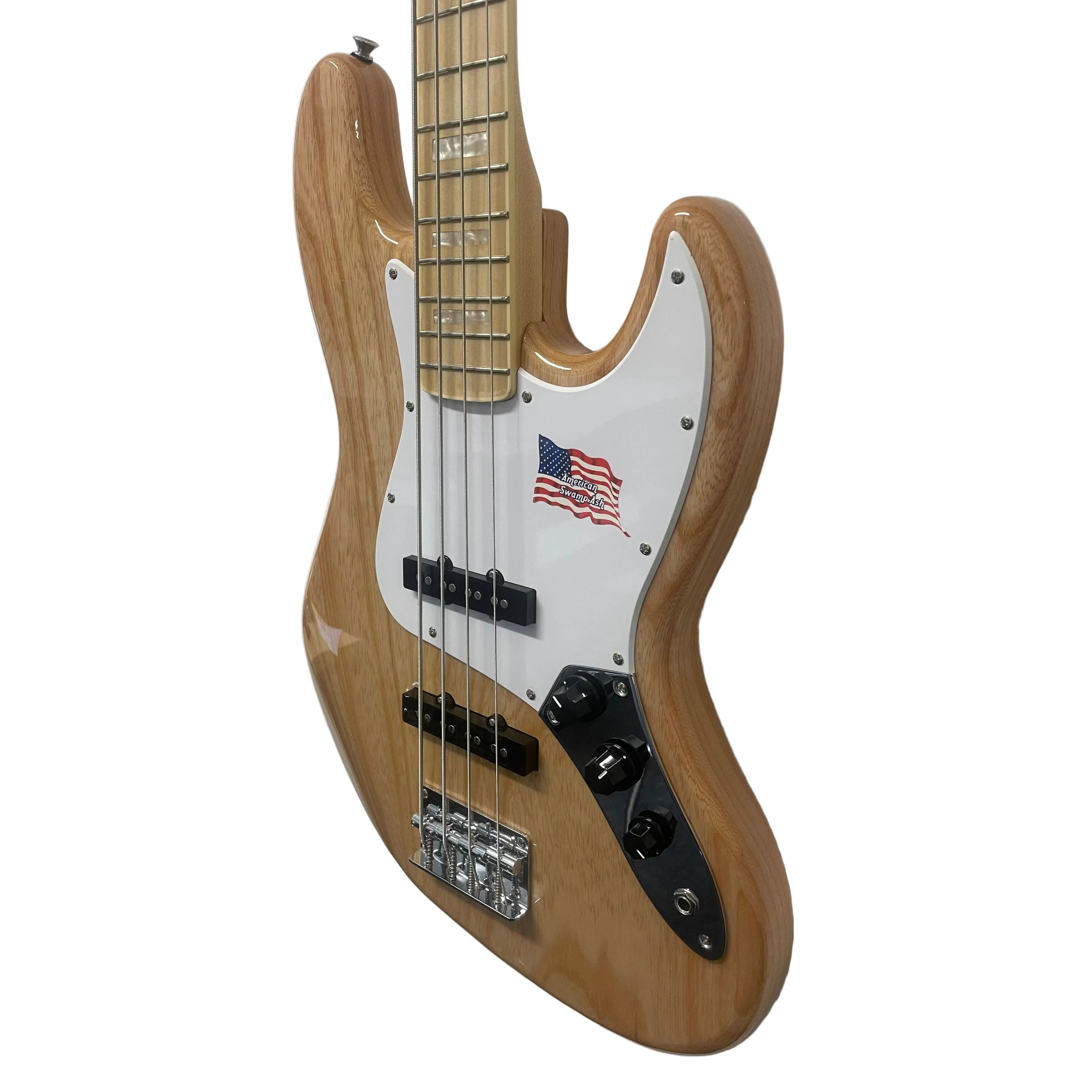 SX Electric Bass Guitar JB Syle in Swamp Ash