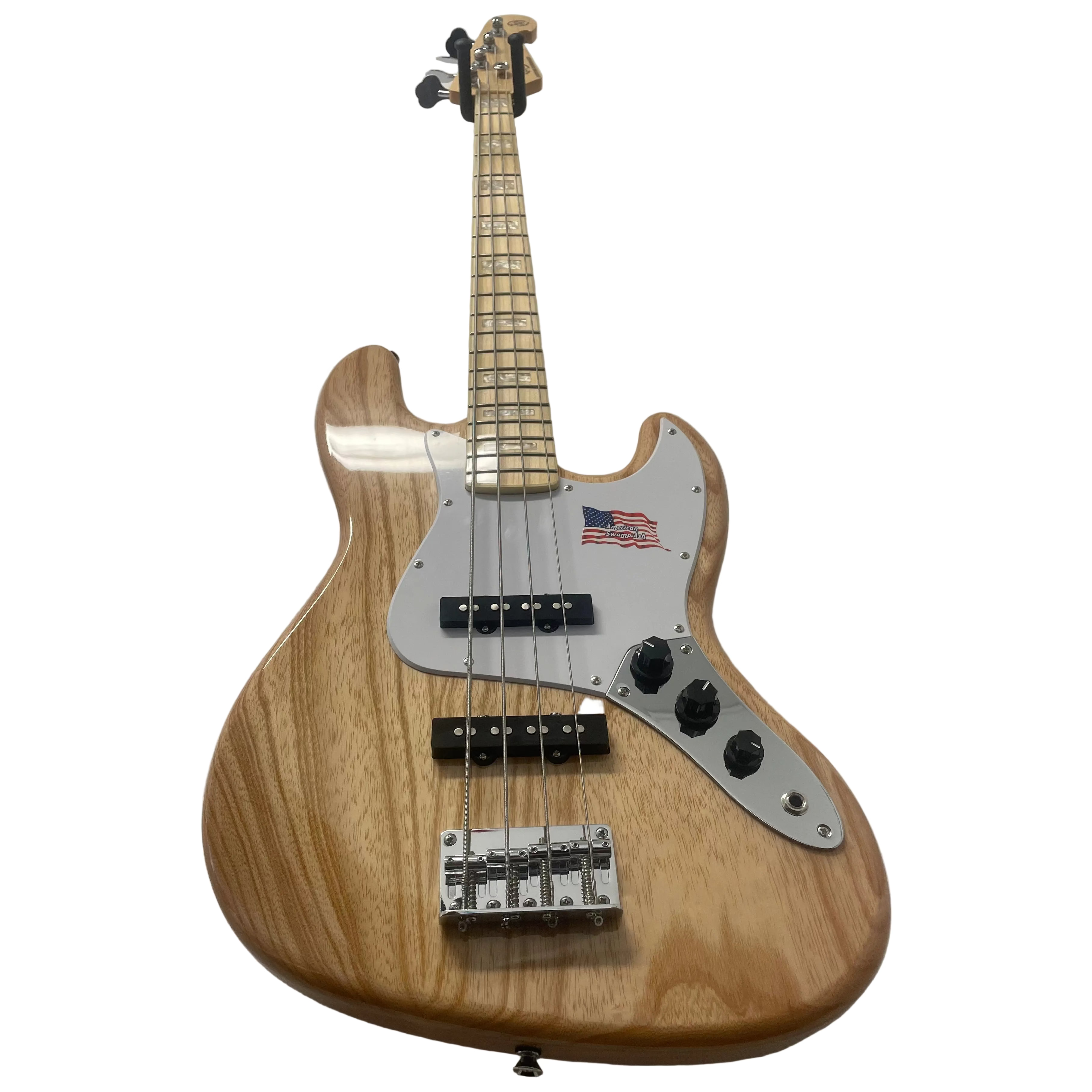SX Electric Bass Guitar JB Syle in Swamp Ash