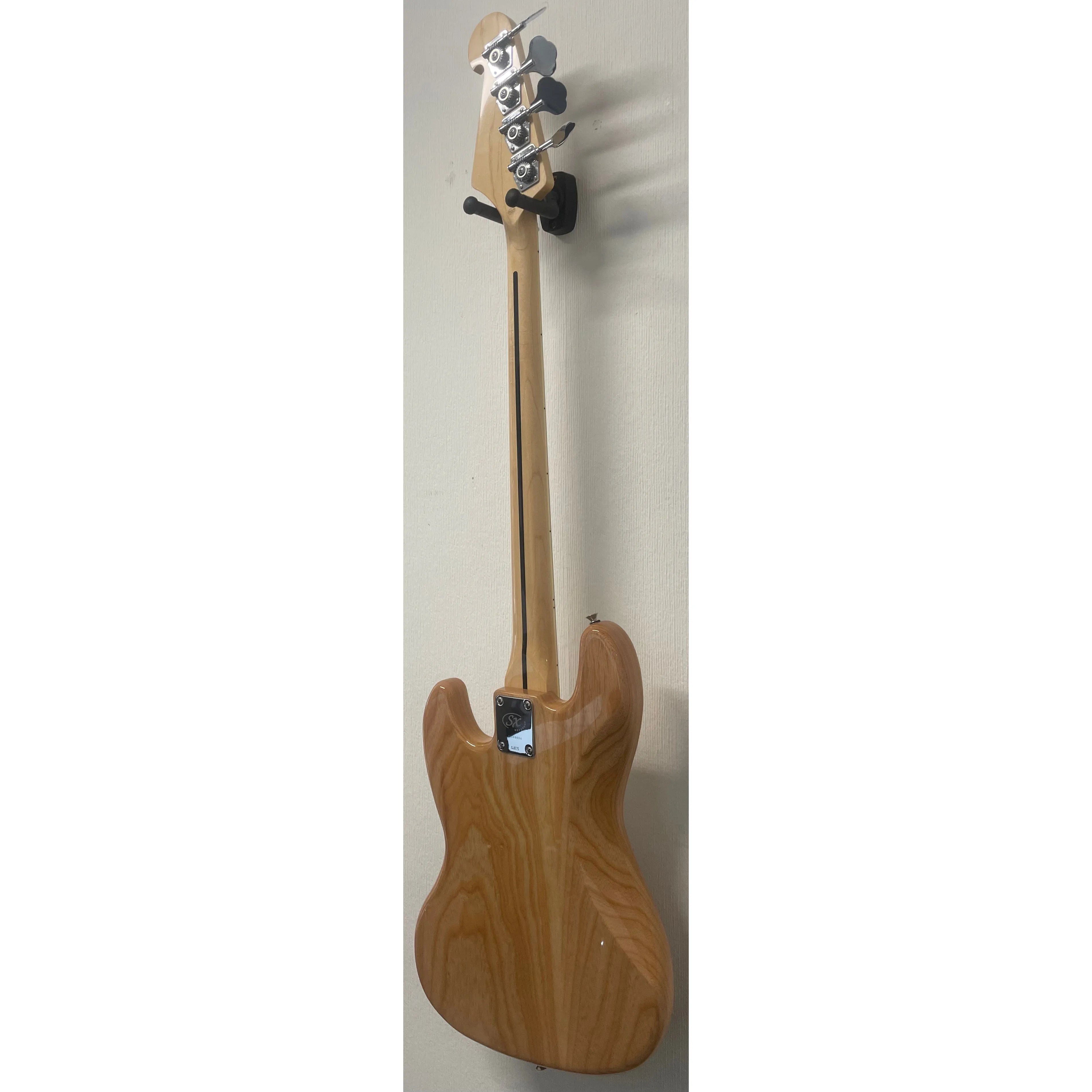 SX Electric Bass Guitar JB Syle in Swamp Ash