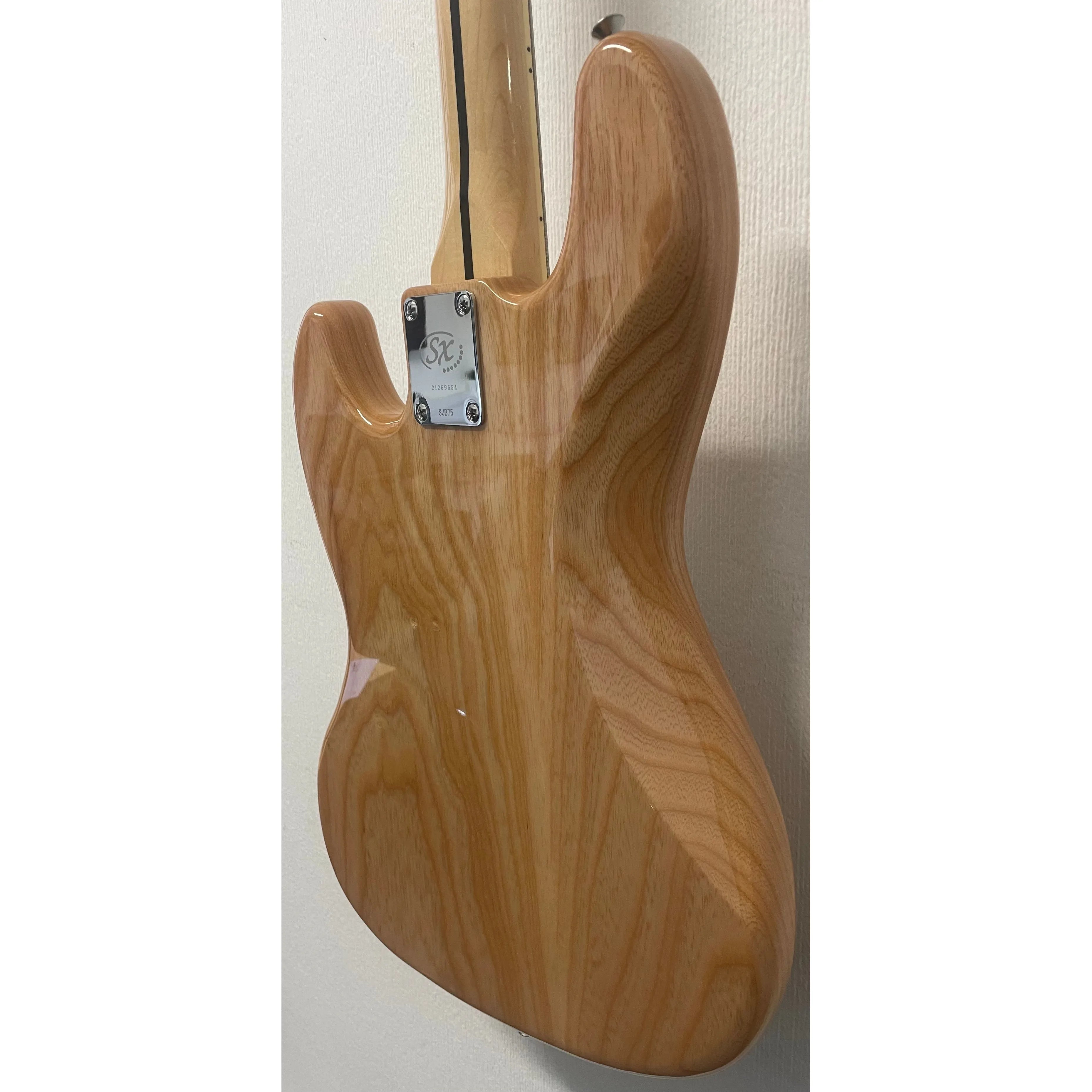 SX Electric Bass Guitar JB Syle in Swamp Ash