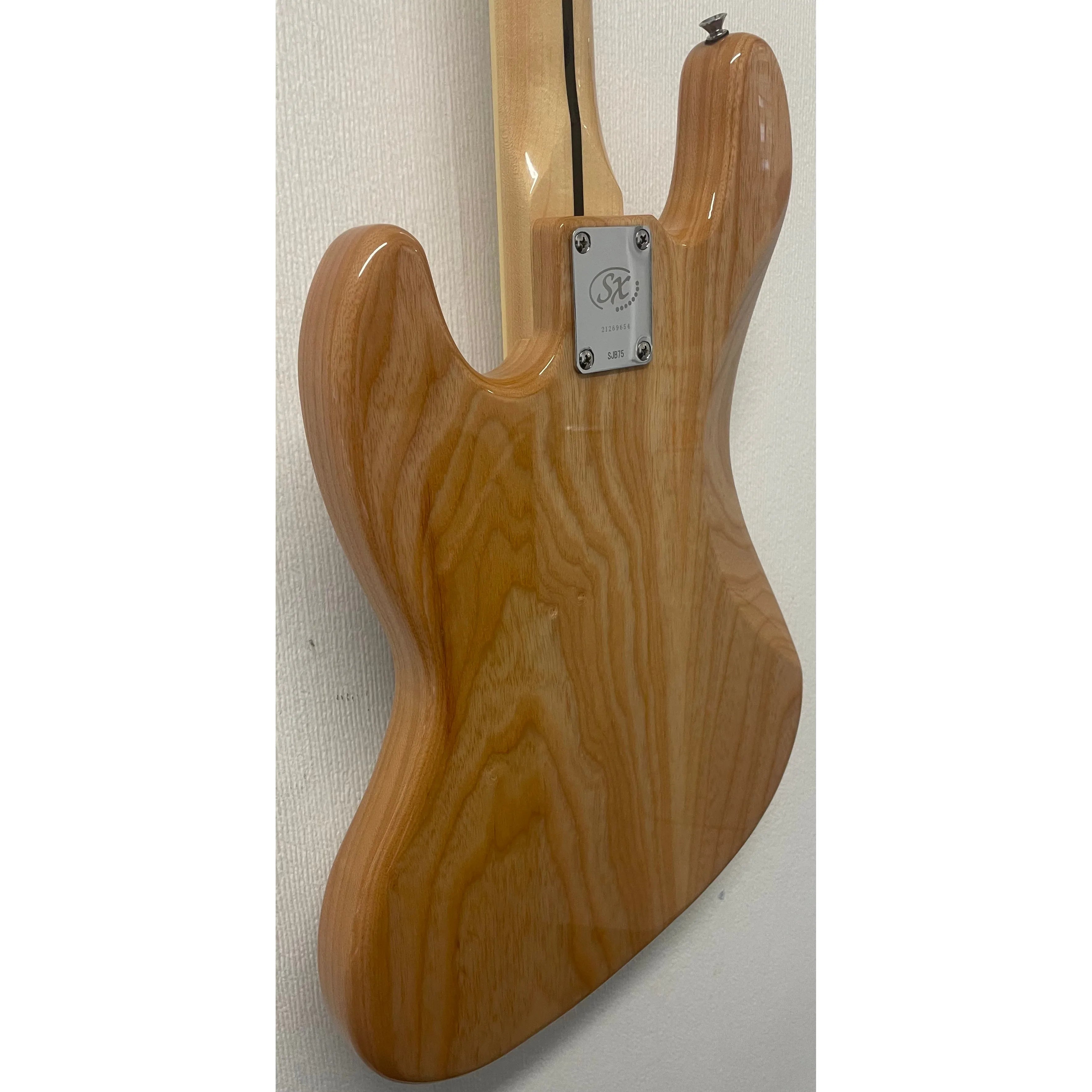 SX Electric Bass Guitar JB Syle in Swamp Ash