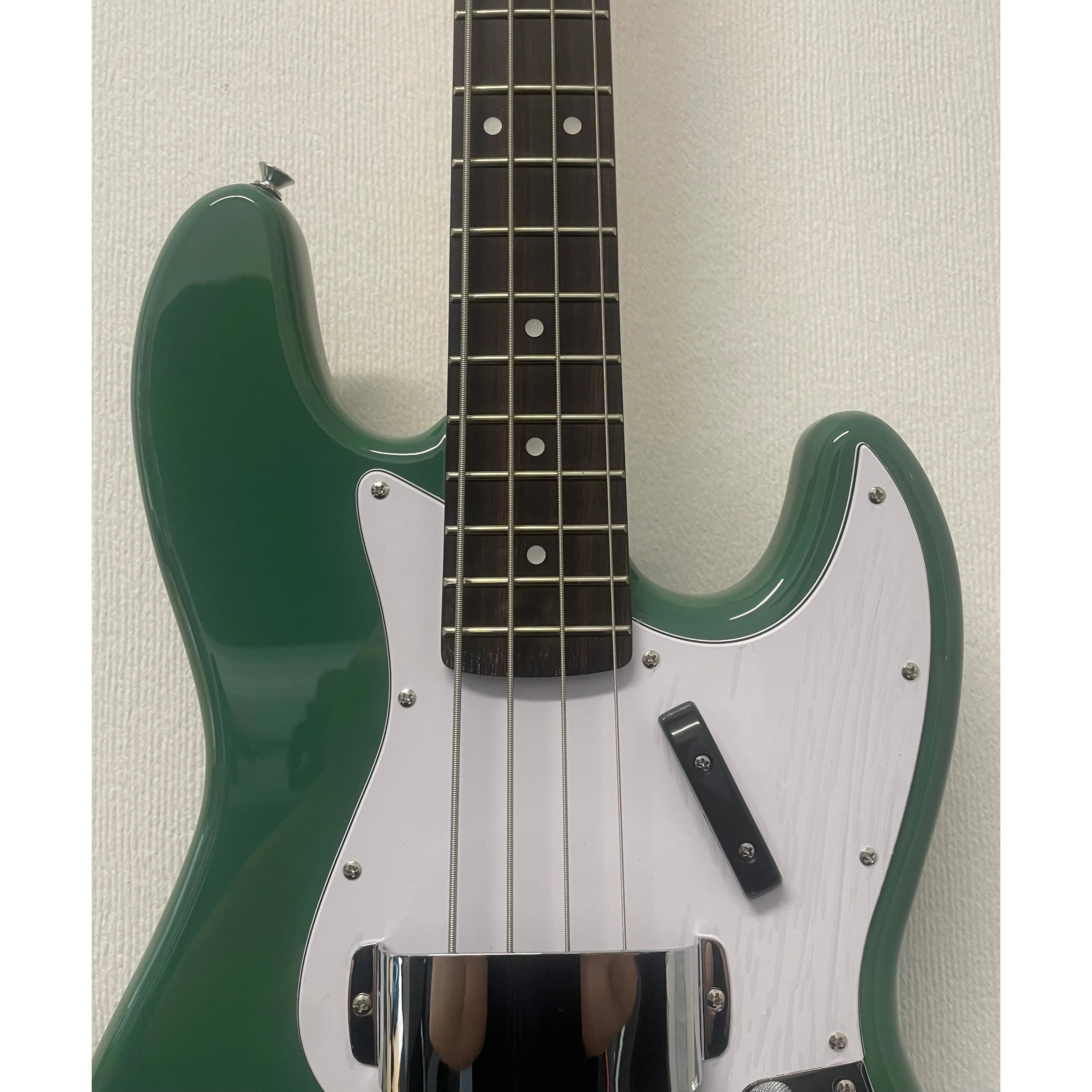 SX Bass Guitar JB Style in Vintage Green with Gigbag
