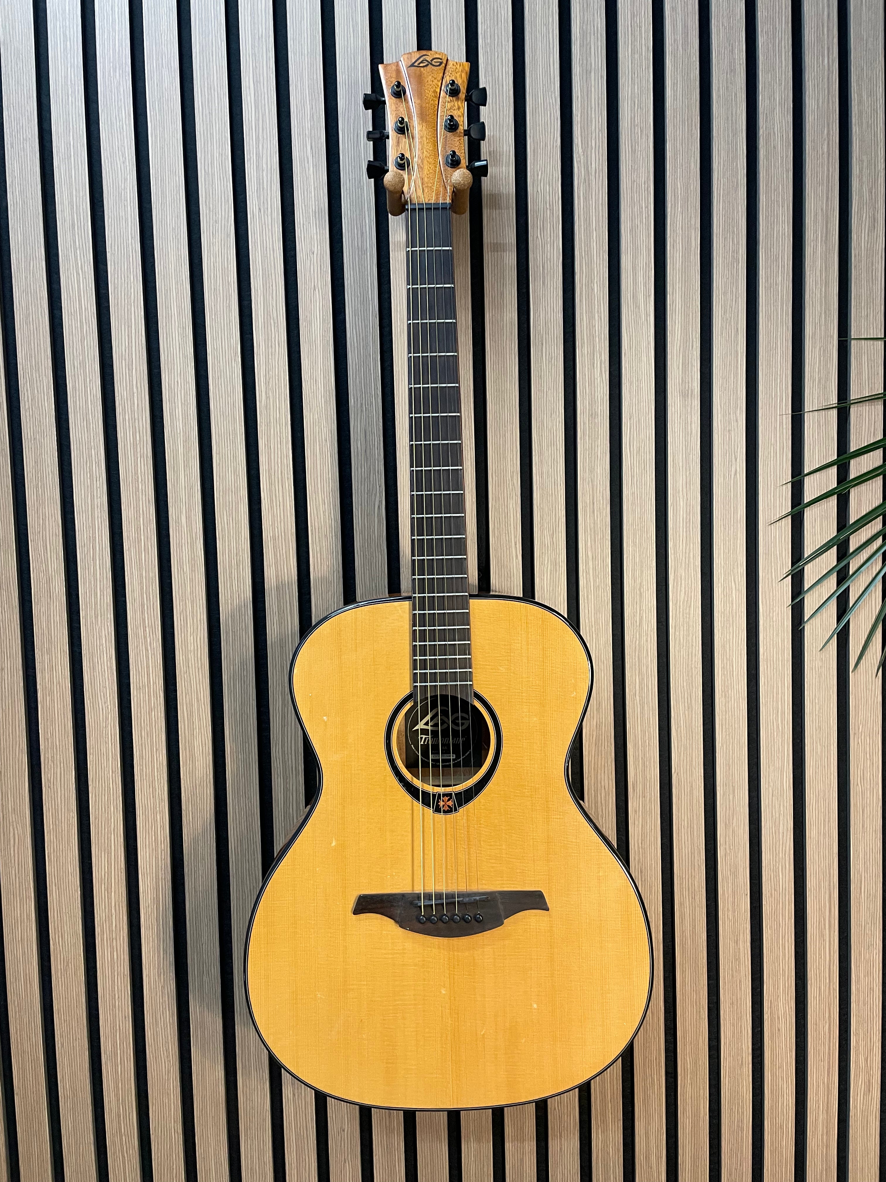 Lag Tramontane T66A Auditorium Acoustic Guitar in Natural Gloss Pre-Owned