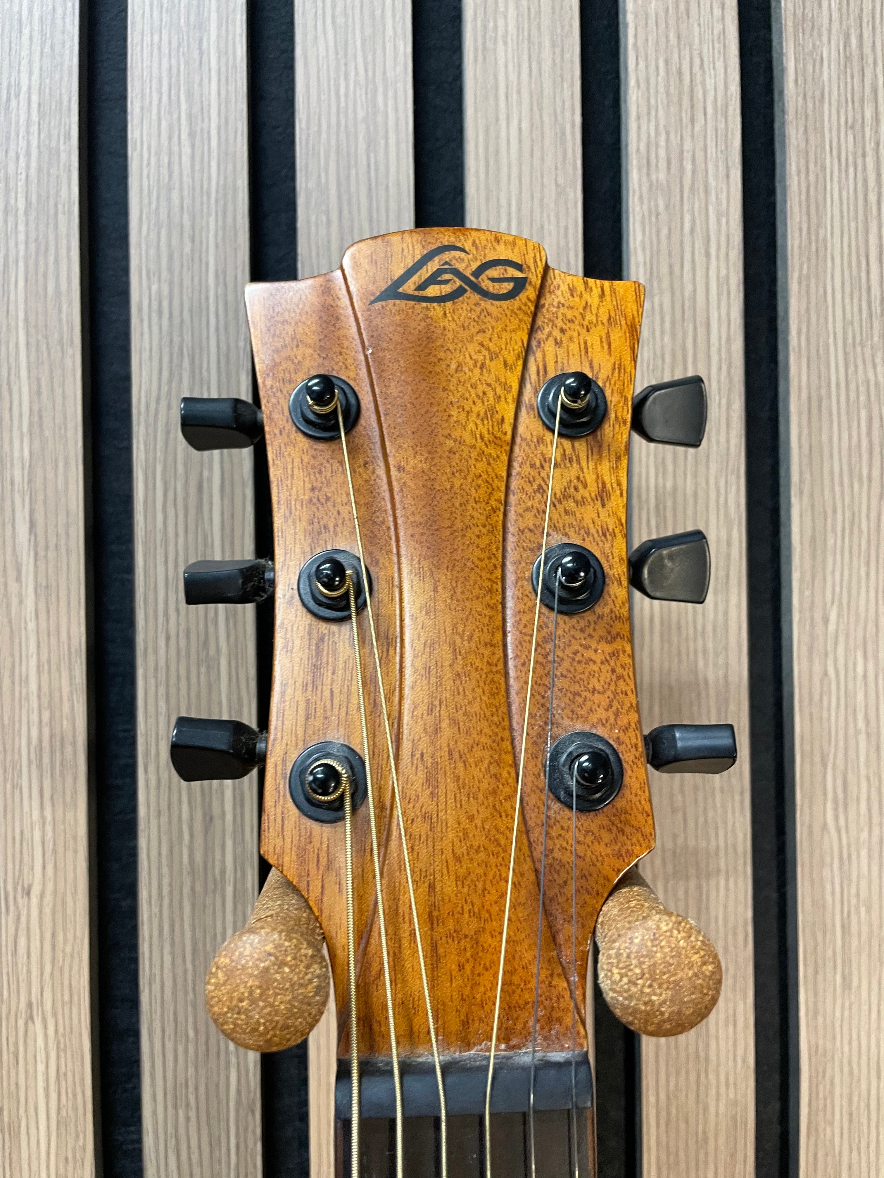 Lag Tramontane T66A Auditorium Acoustic Guitar in Natural Gloss Pre-Owned
