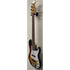 SX 5 String Bass Guitar PB Style 3 Tone Sunburst with Gigbag