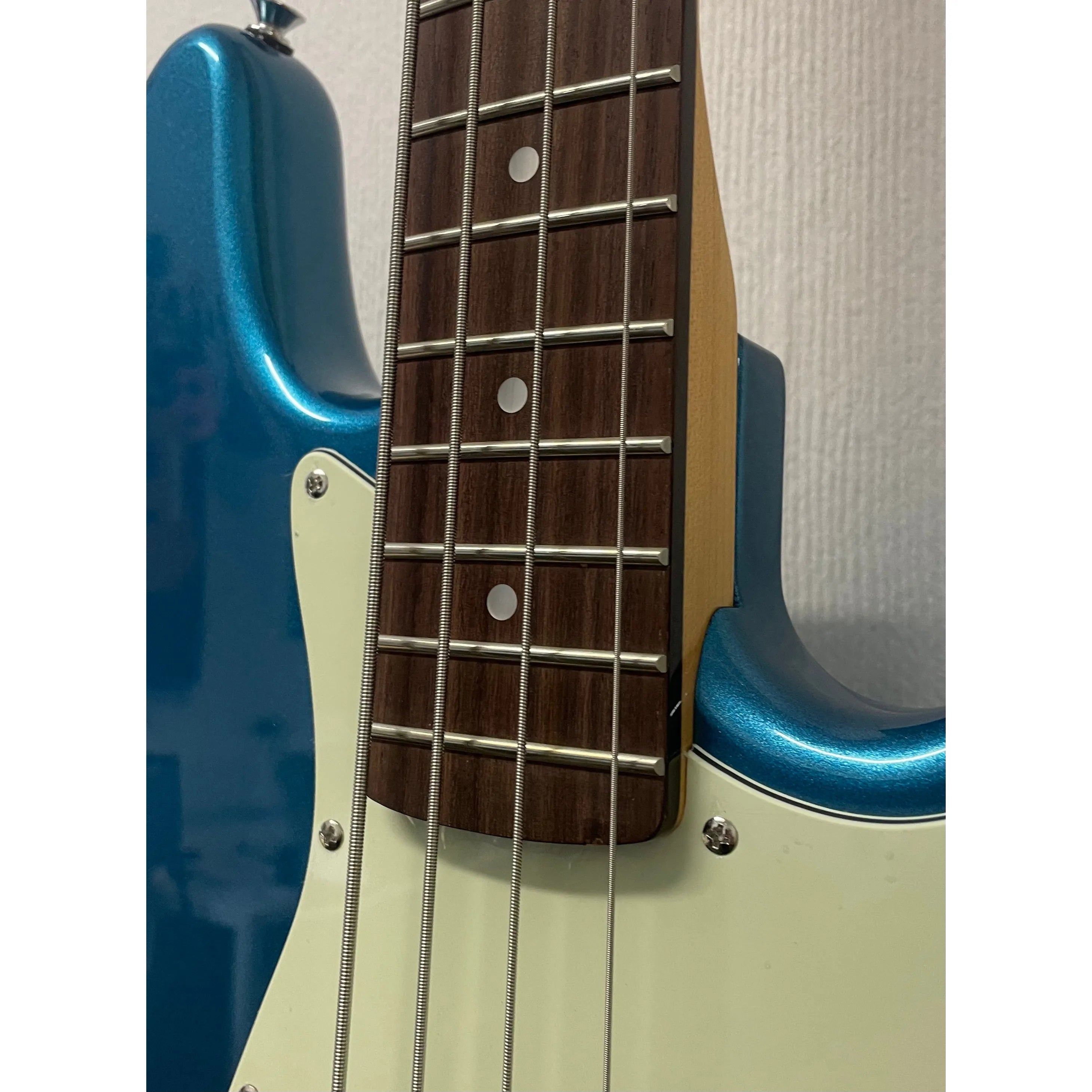 SX Bass Guitar JB Style in Blue with Gig Bag