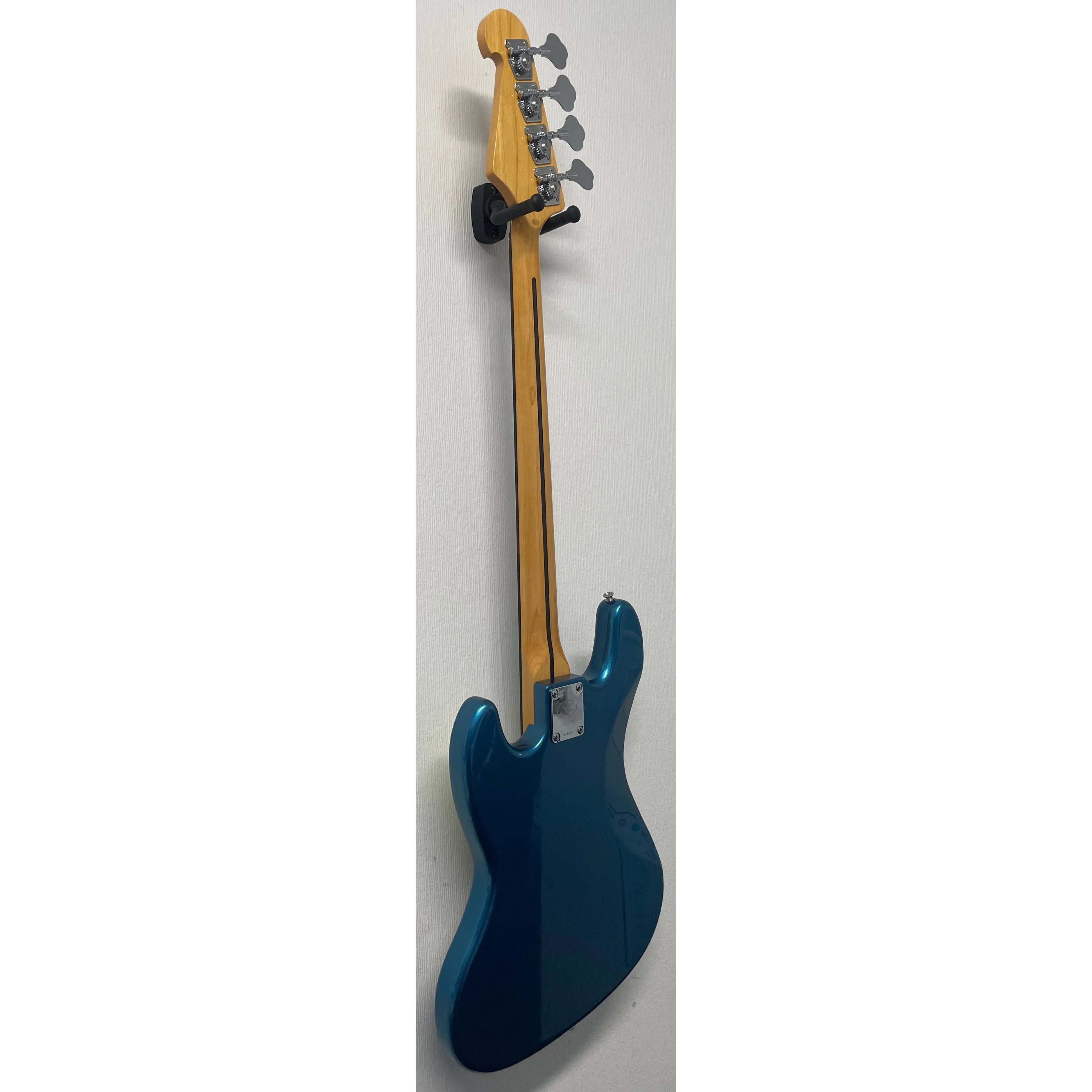 SX Bass Guitar JB Style in Blue with Gig Bag