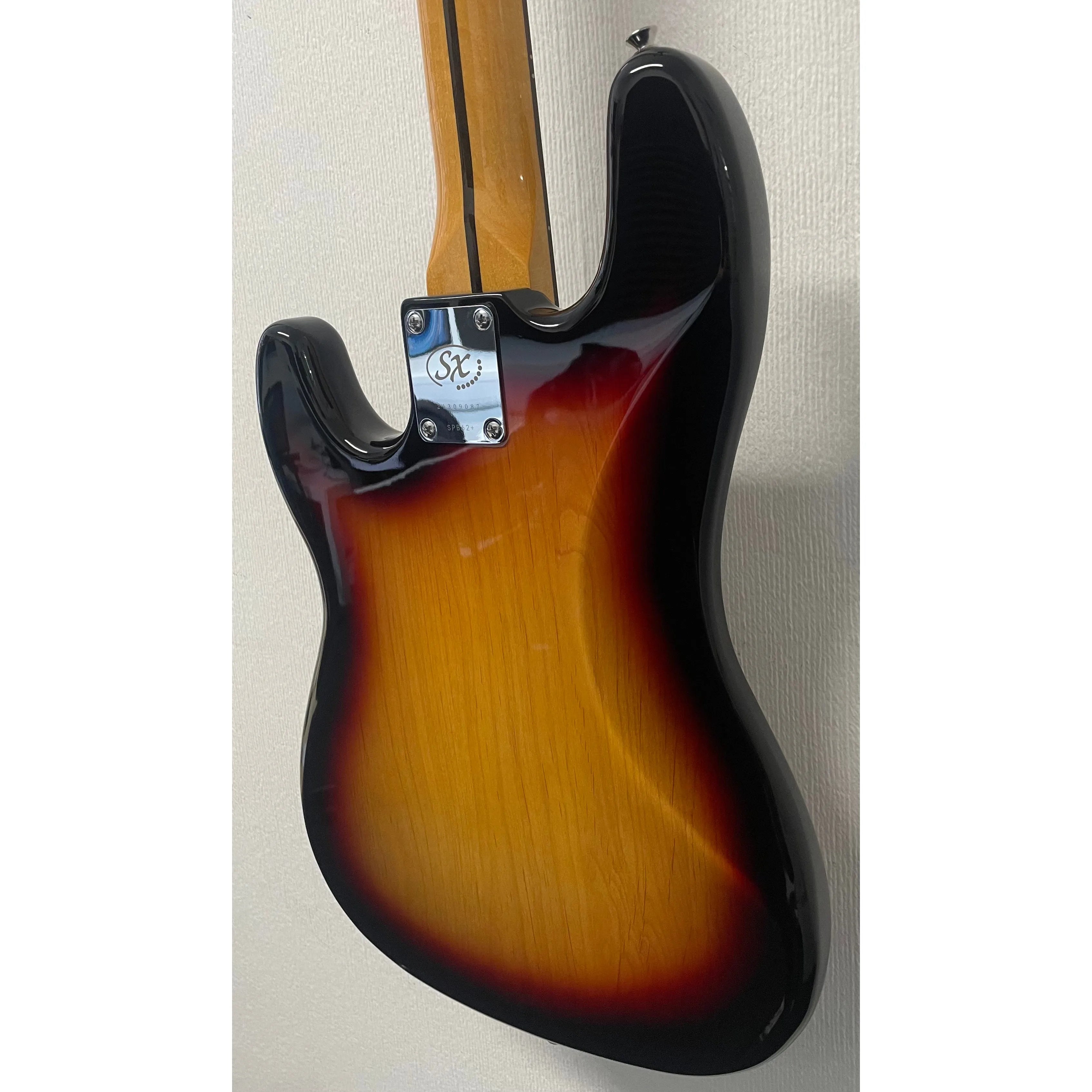 SX Bass Guitar PB Style 3 Tone Sunburst with Gigbag