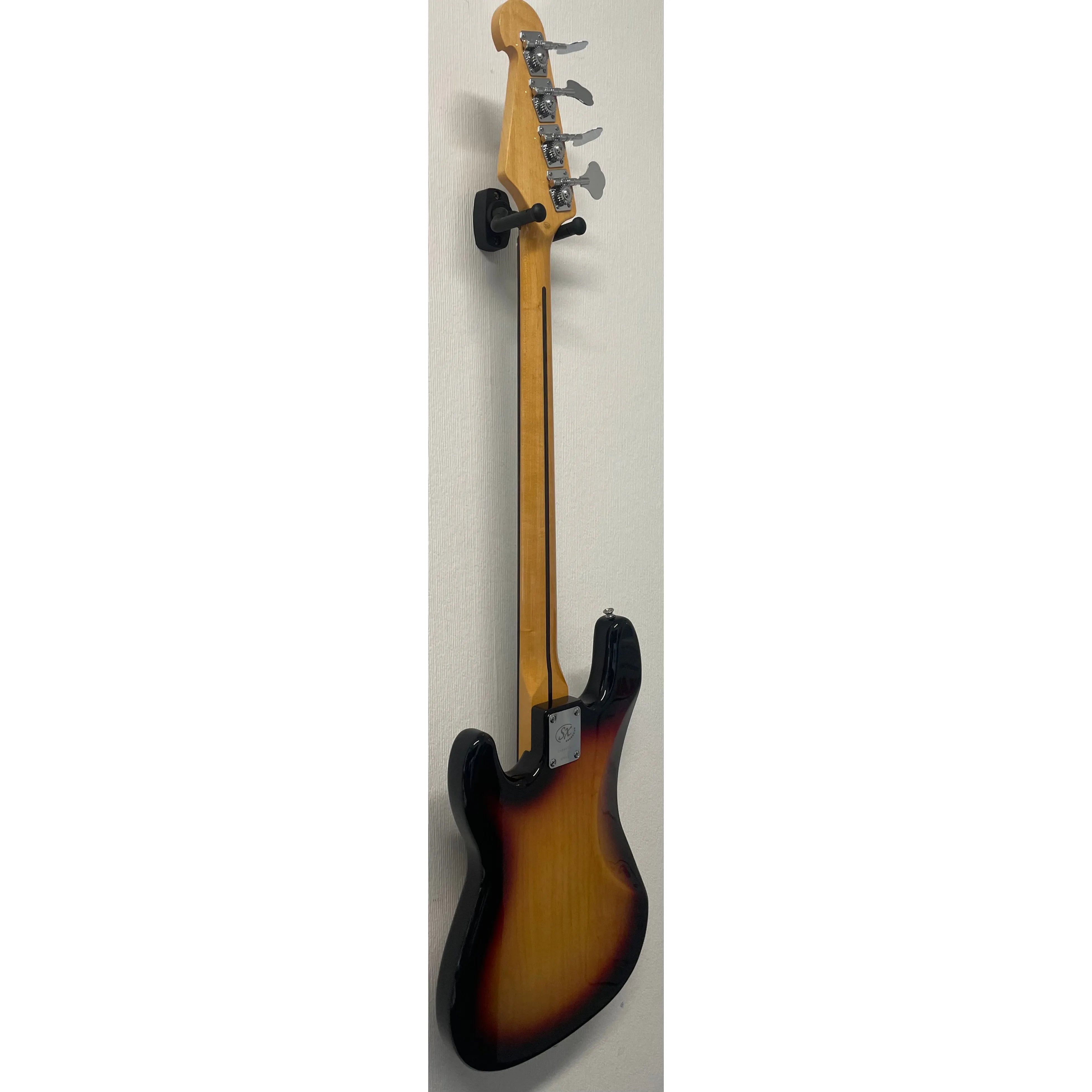 SX Bass Guitar PB Style 3 Tone Sunburst with Gigbag