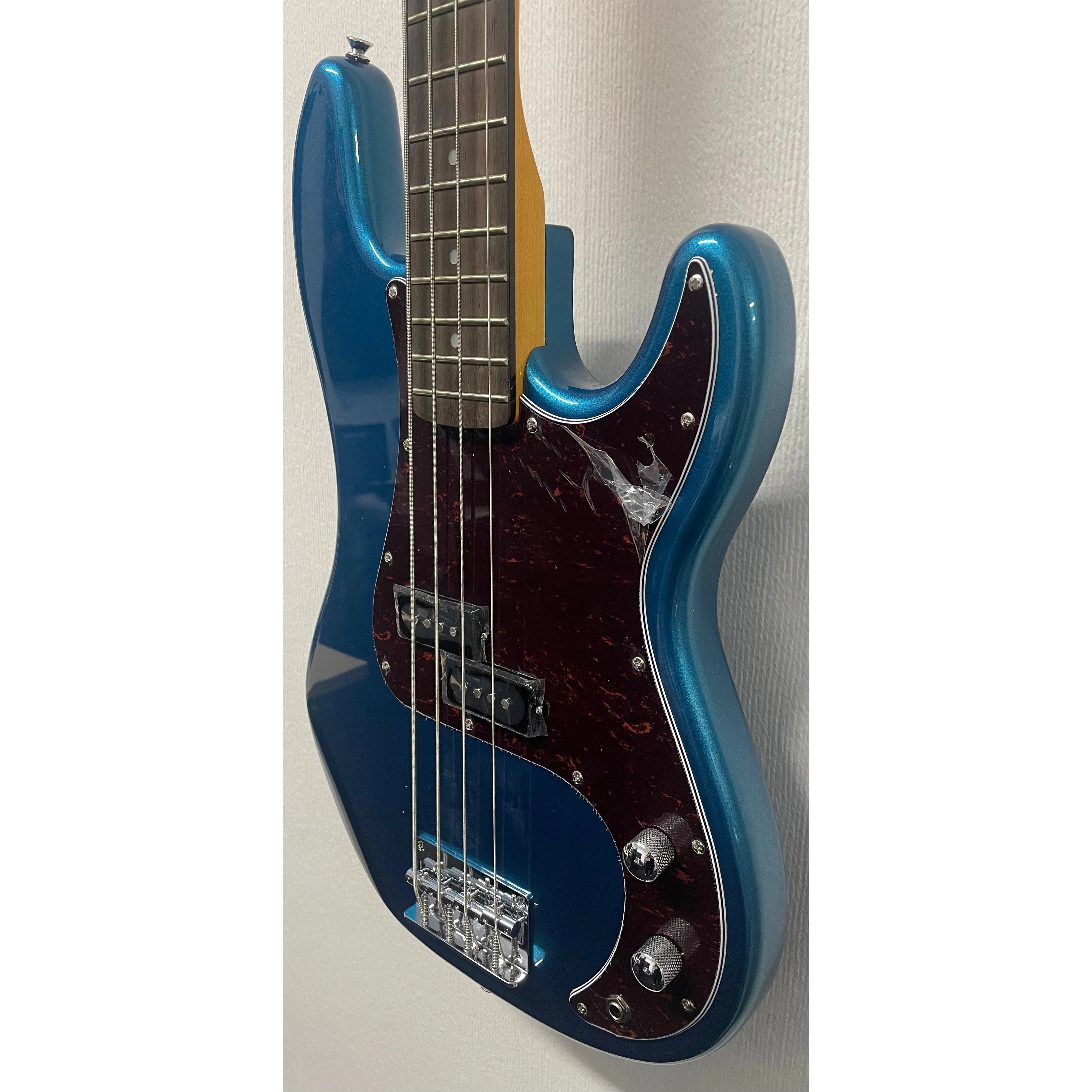 SX Bass Guitar PB Style in Blue with Gigbag