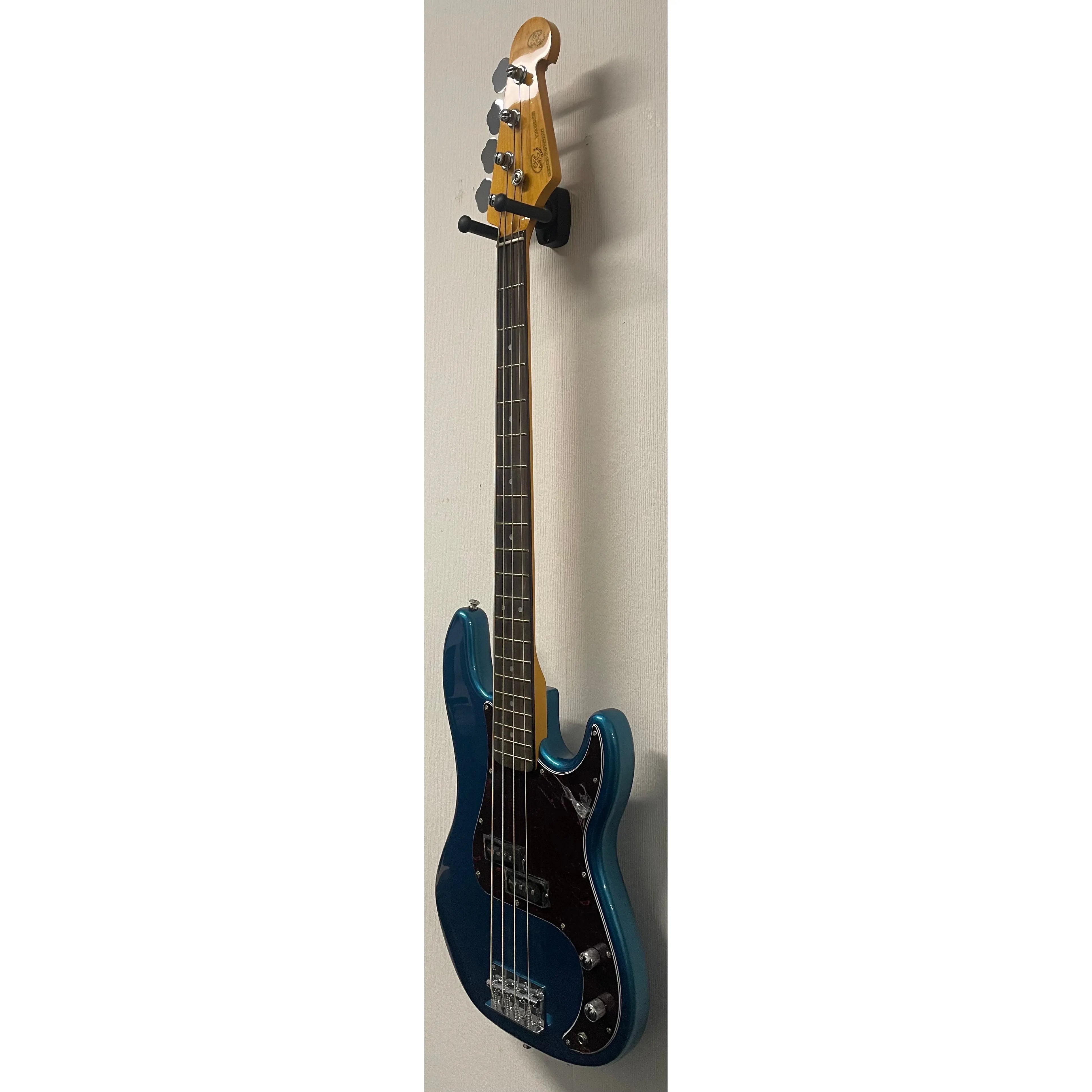 SX Bass Guitar PB Style in Blue with Gigbag